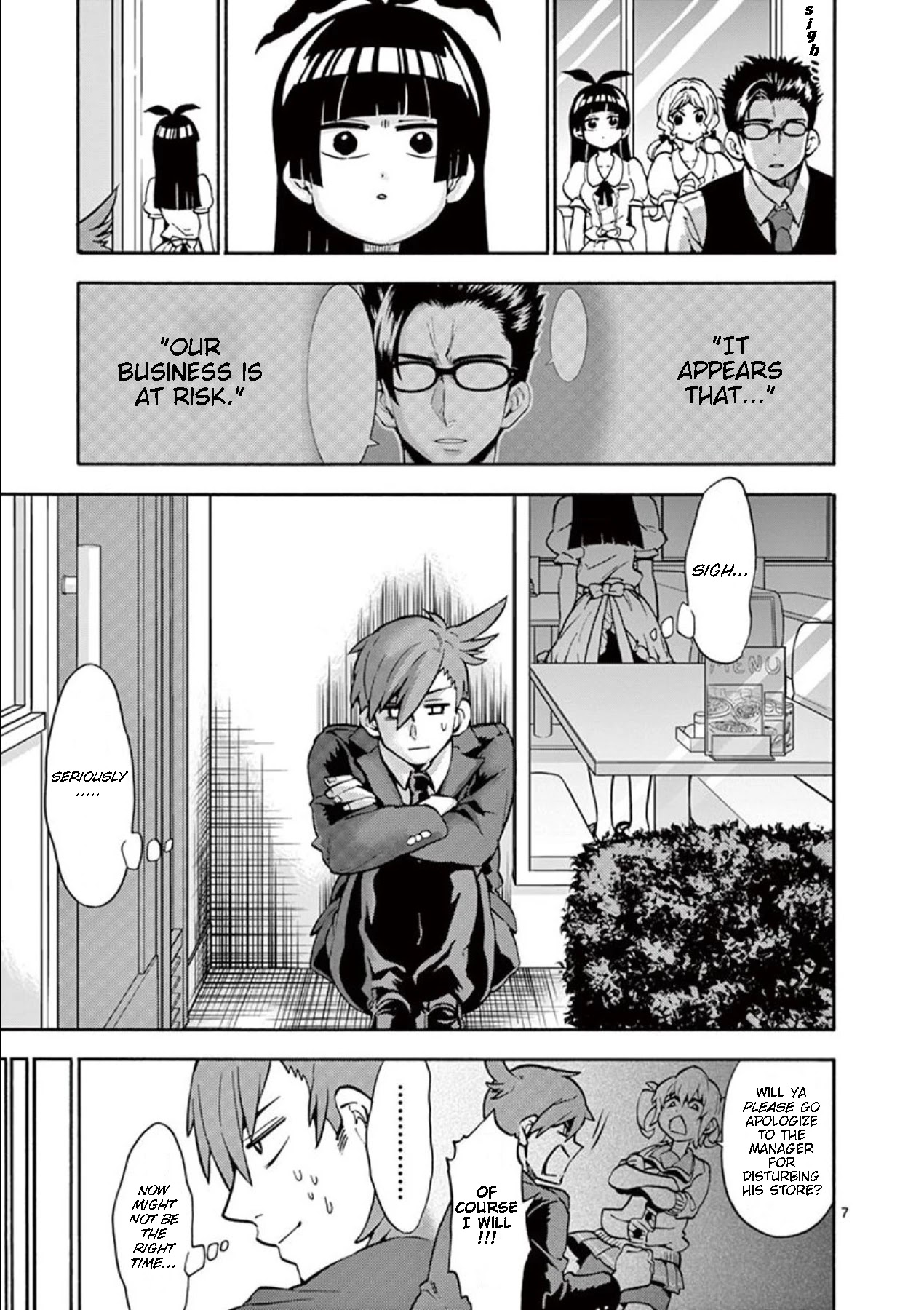 Moukin-chan Chapter 10 page 7 - Chapter 10: 10th Feather: Renewal
