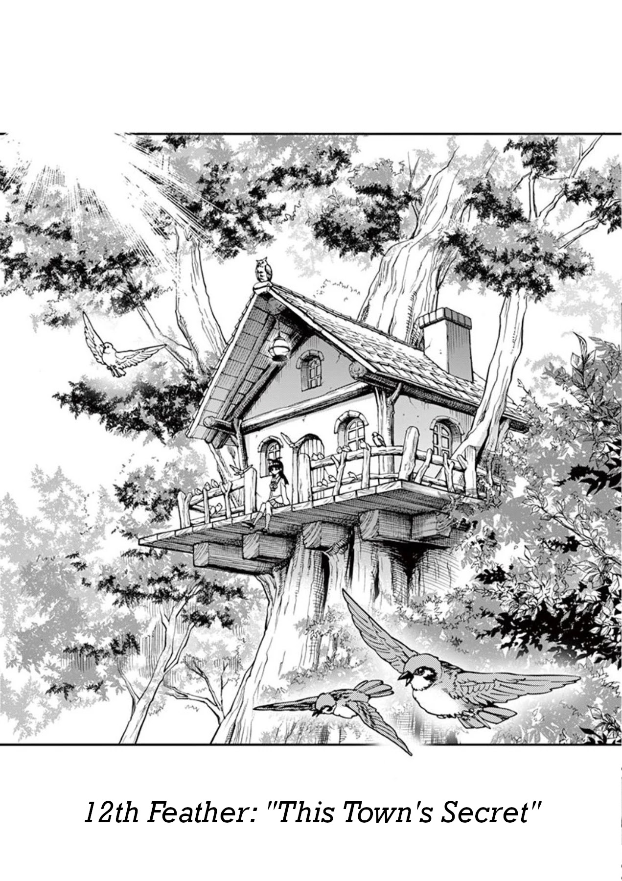 Moukin-chan Chapter 12 page 6 - Chapter 12: 12th Feather: This Town's Secret