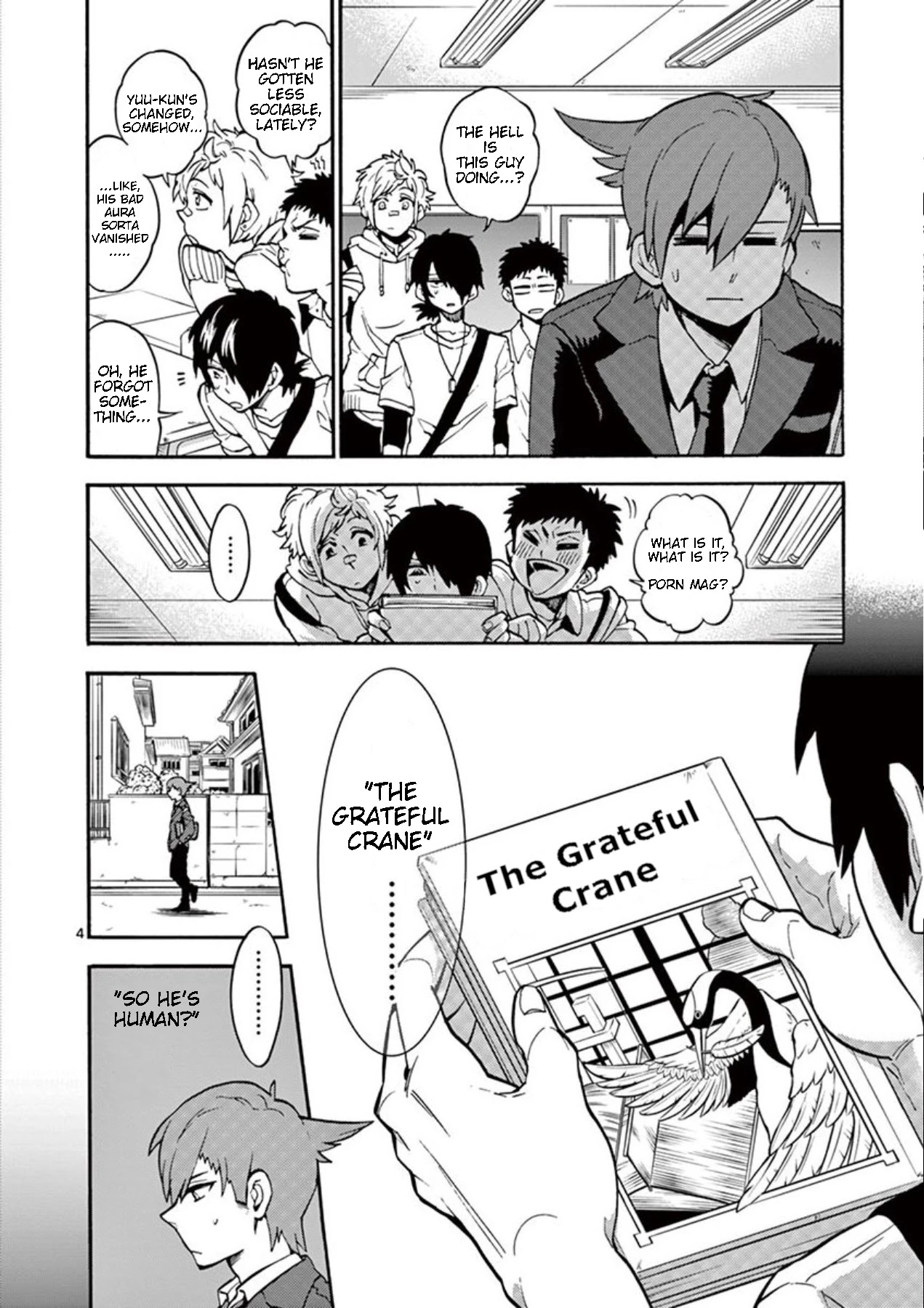 Moukin-chan Chapter 12 page 8 - Chapter 12: 12th Feather: This Town's Secret