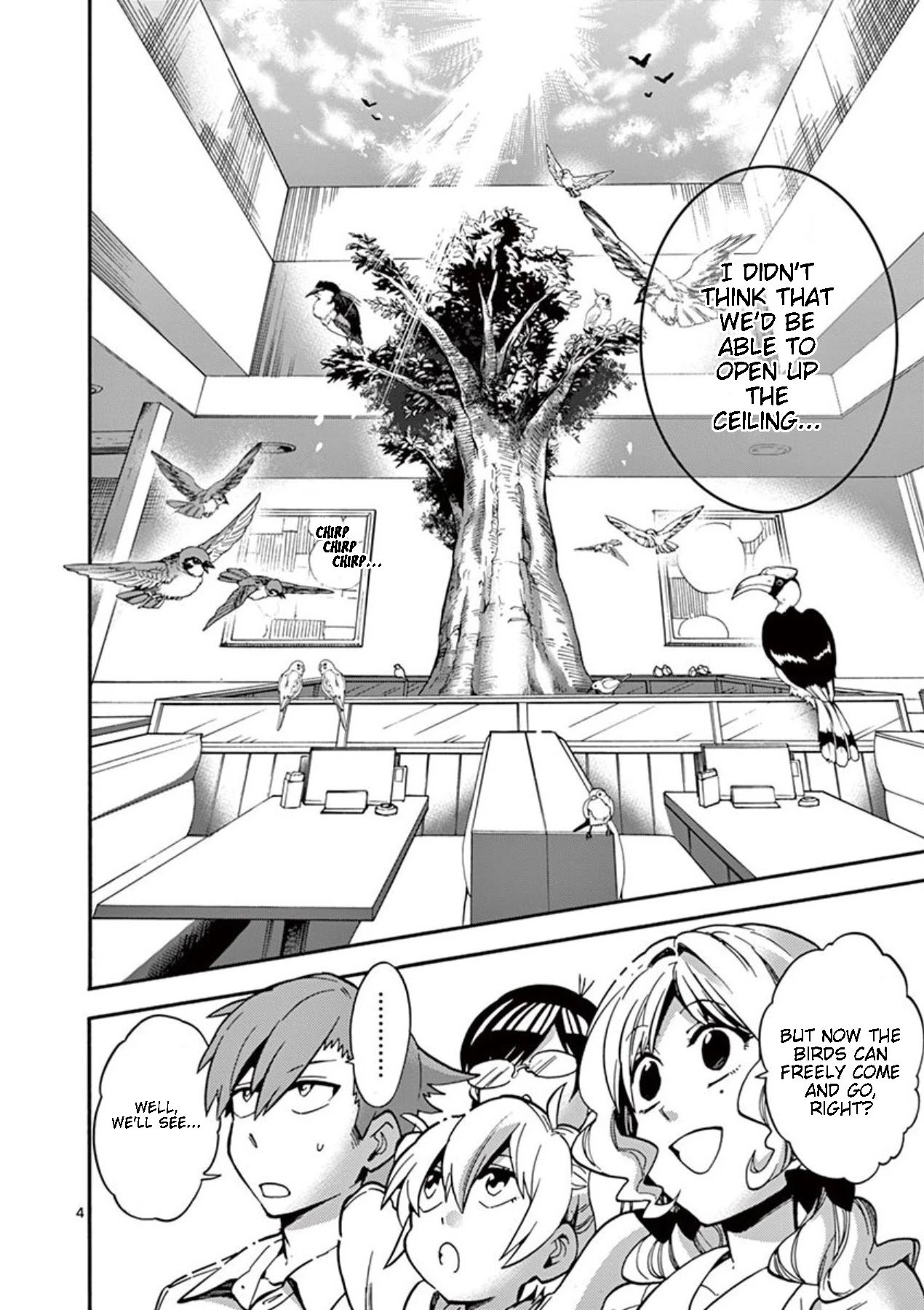 Moukin-chan Chapter 13 page 4 - Chapter 13: 13th Feather: "The Woman in Black"