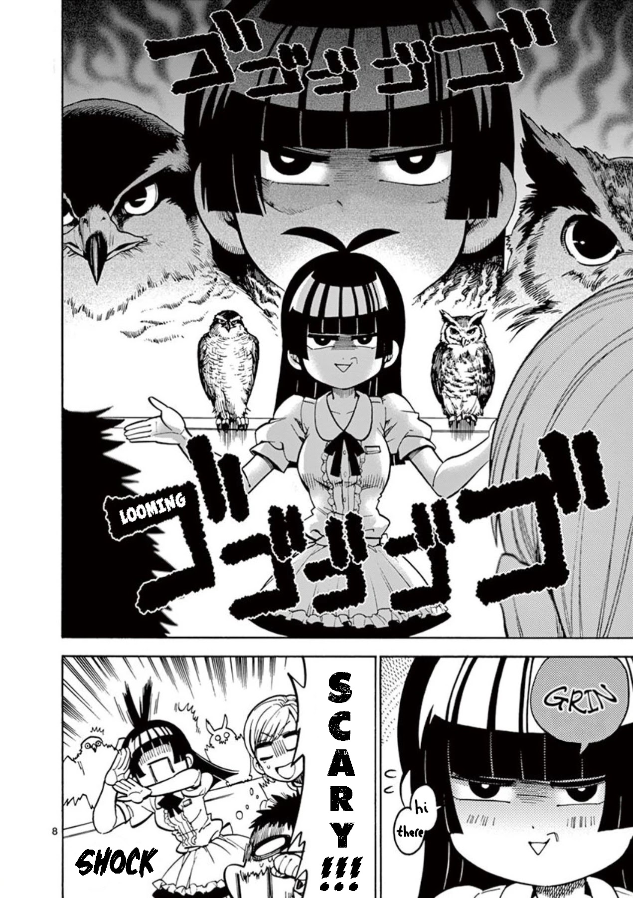 Moukin-chan Chapter 14 page 8 - Chapter 14: 14th Feather: Open!