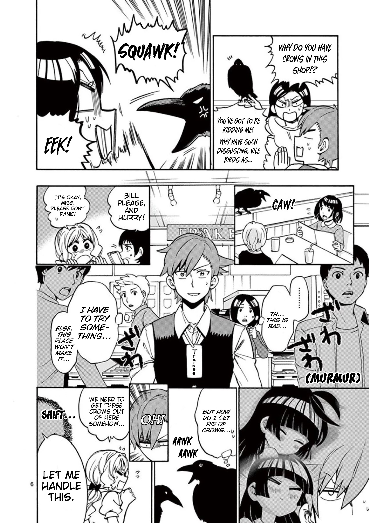 Moukin-chan Chapter 15 page 6 - Chapter 15: 15th Feather: Attack