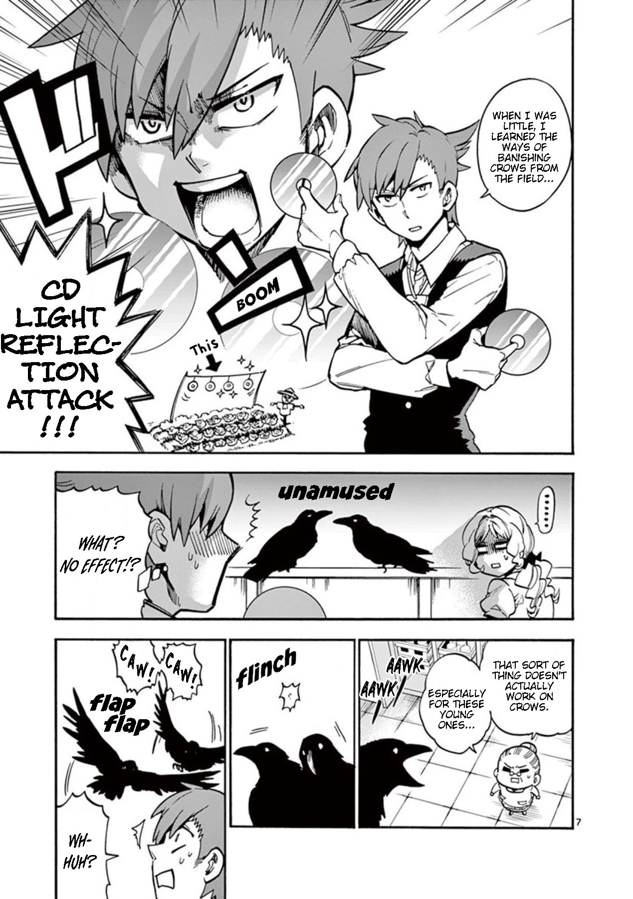 Moukin-chan Chapter 15 page 7 - Chapter 15: 15th Feather: Attack