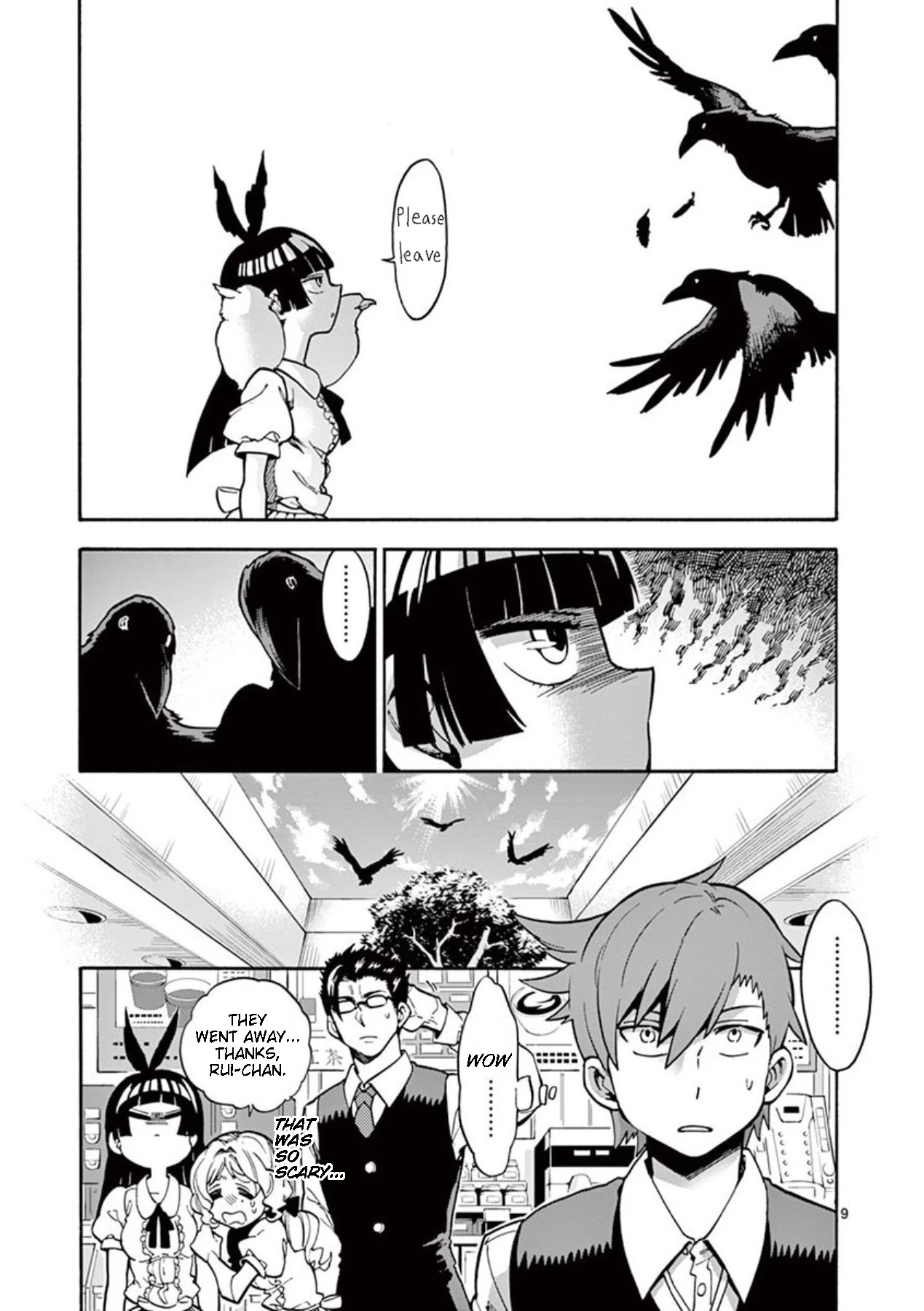 Moukin-chan Chapter 15 page 9 - Chapter 15: 15th Feather: Attack