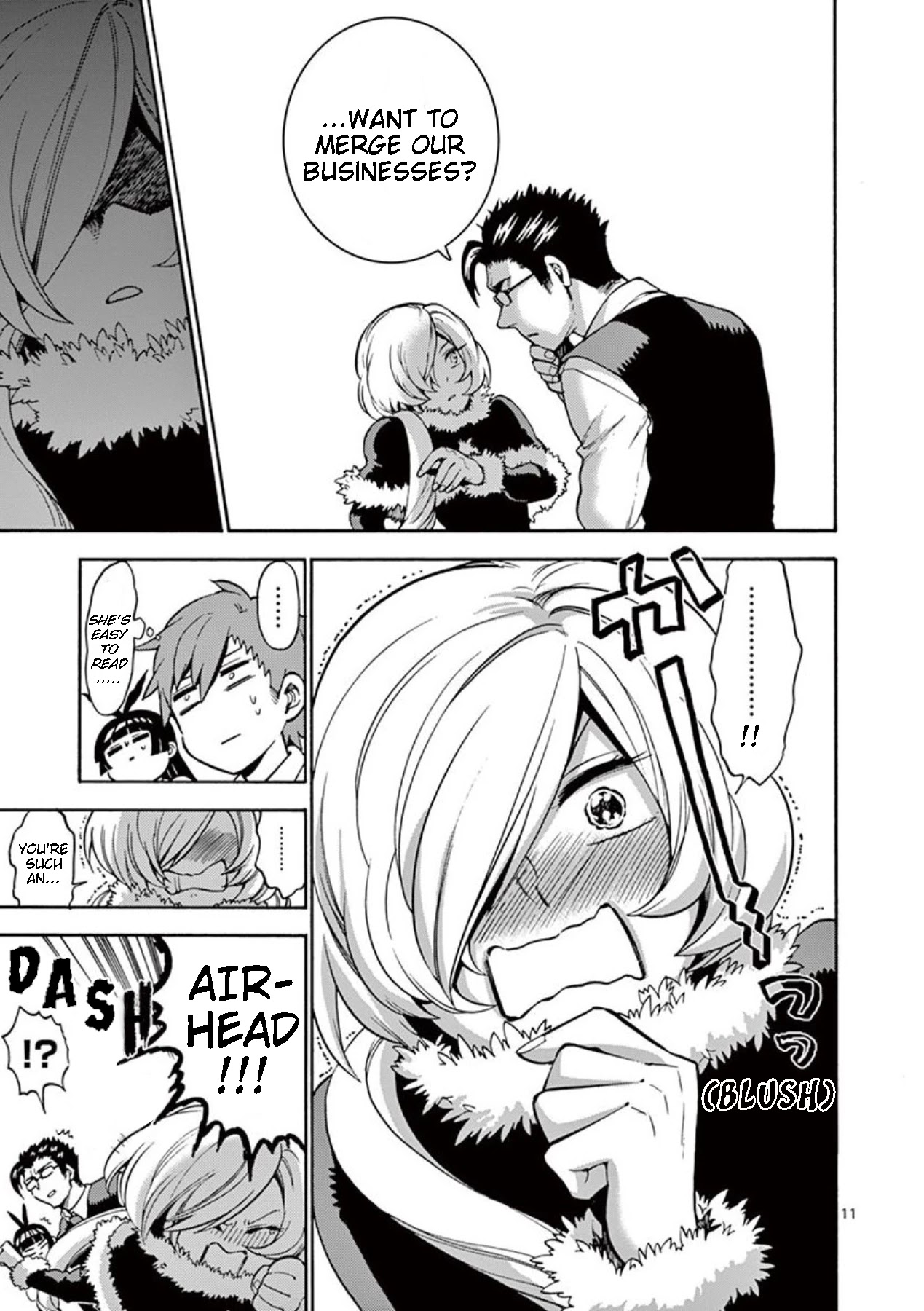 Moukin-chan Chapter 16 page 11 - Chapter 16: 16th Feather: The Two Managers
