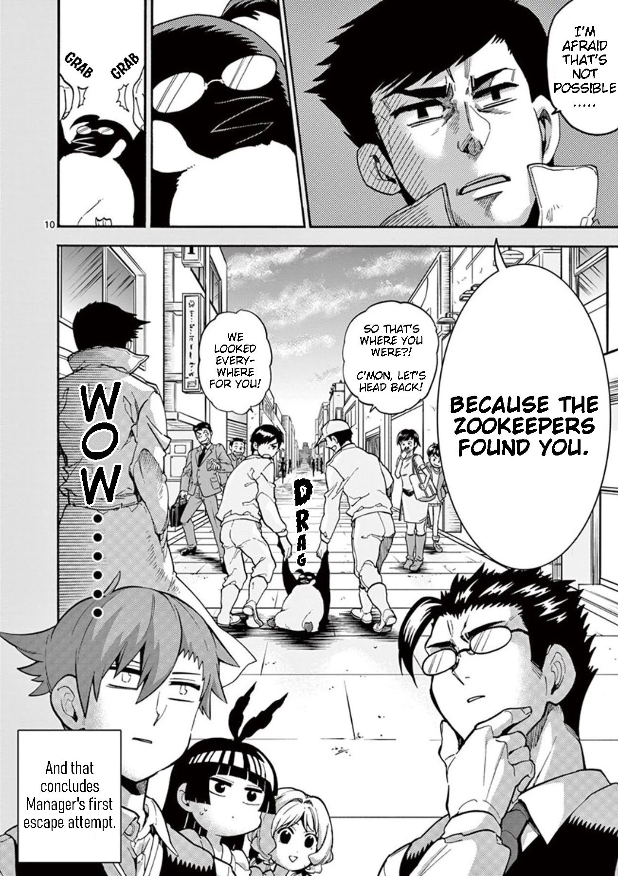 Moukin-chan Chapter 17 page 10 - Chapter 17: 17th Feather: Manager's Past