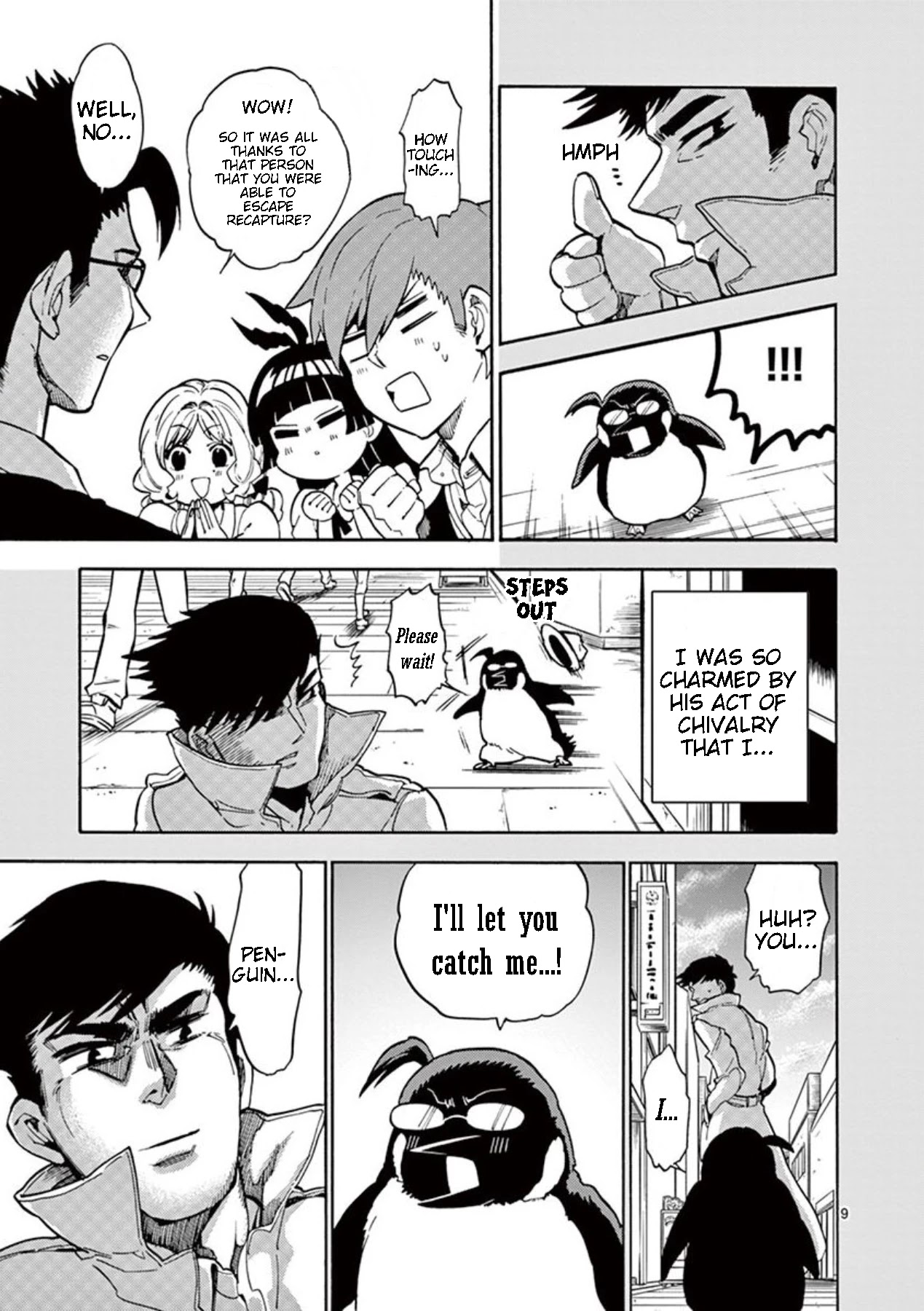 Moukin-chan Chapter 17 page 9 - Chapter 17: 17th Feather: Manager's Past