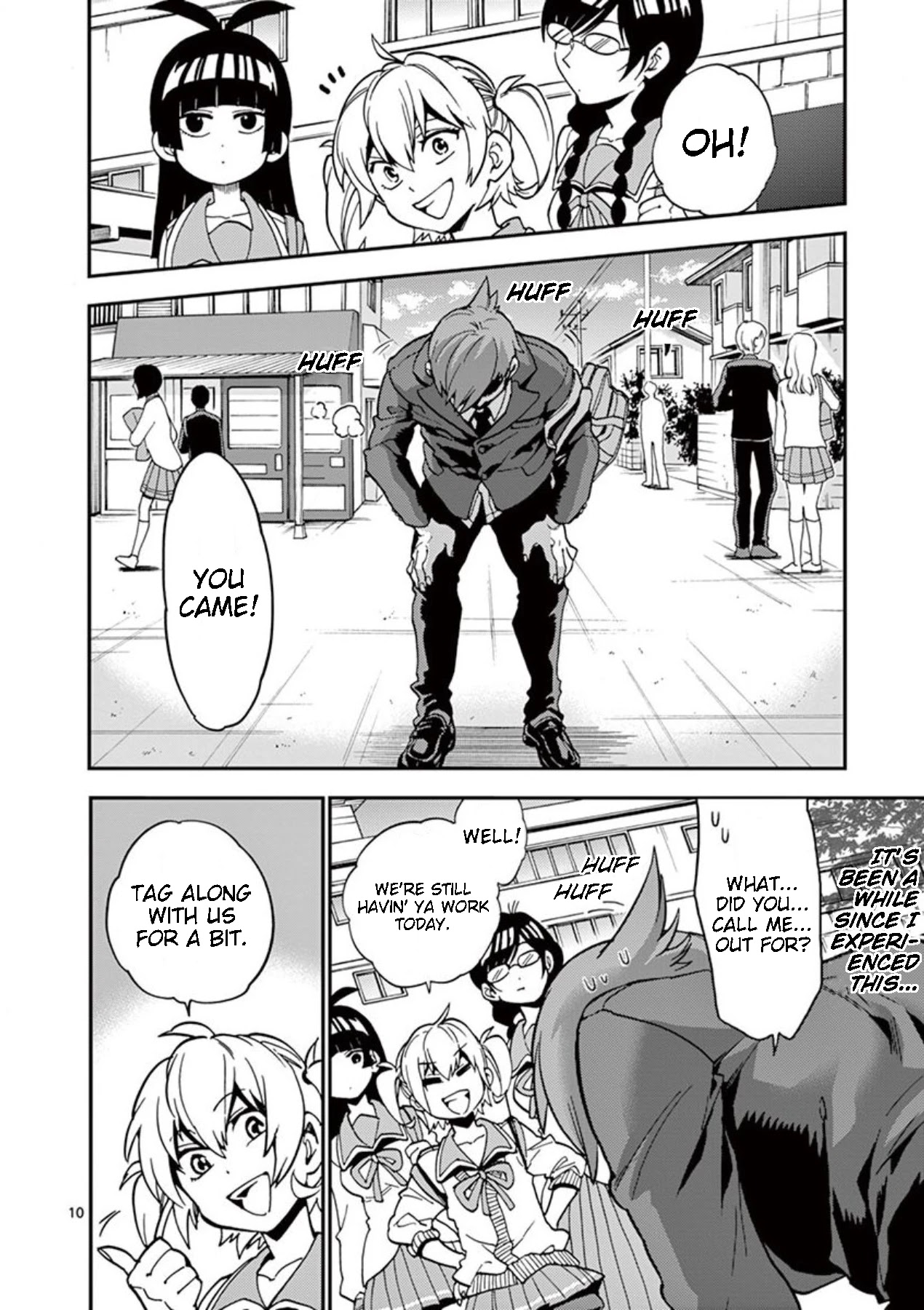 Moukin-chan Chapter 18 page 10 - Chapter 18: 18th Feather: Infiltration Part 1