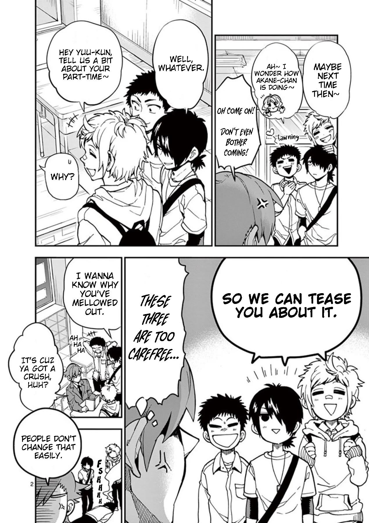 Moukin-chan Chapter 18 page 2 - Chapter 18: 18th Feather: Infiltration Part 1