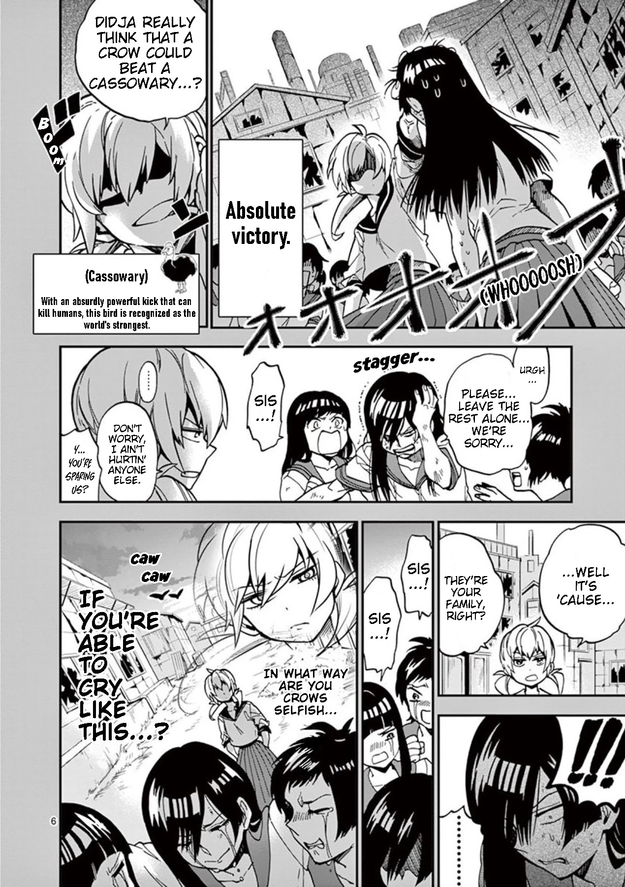 Moukin-chan Chapter 18 page 6 - Chapter 18: 18th Feather: Infiltration Part 1