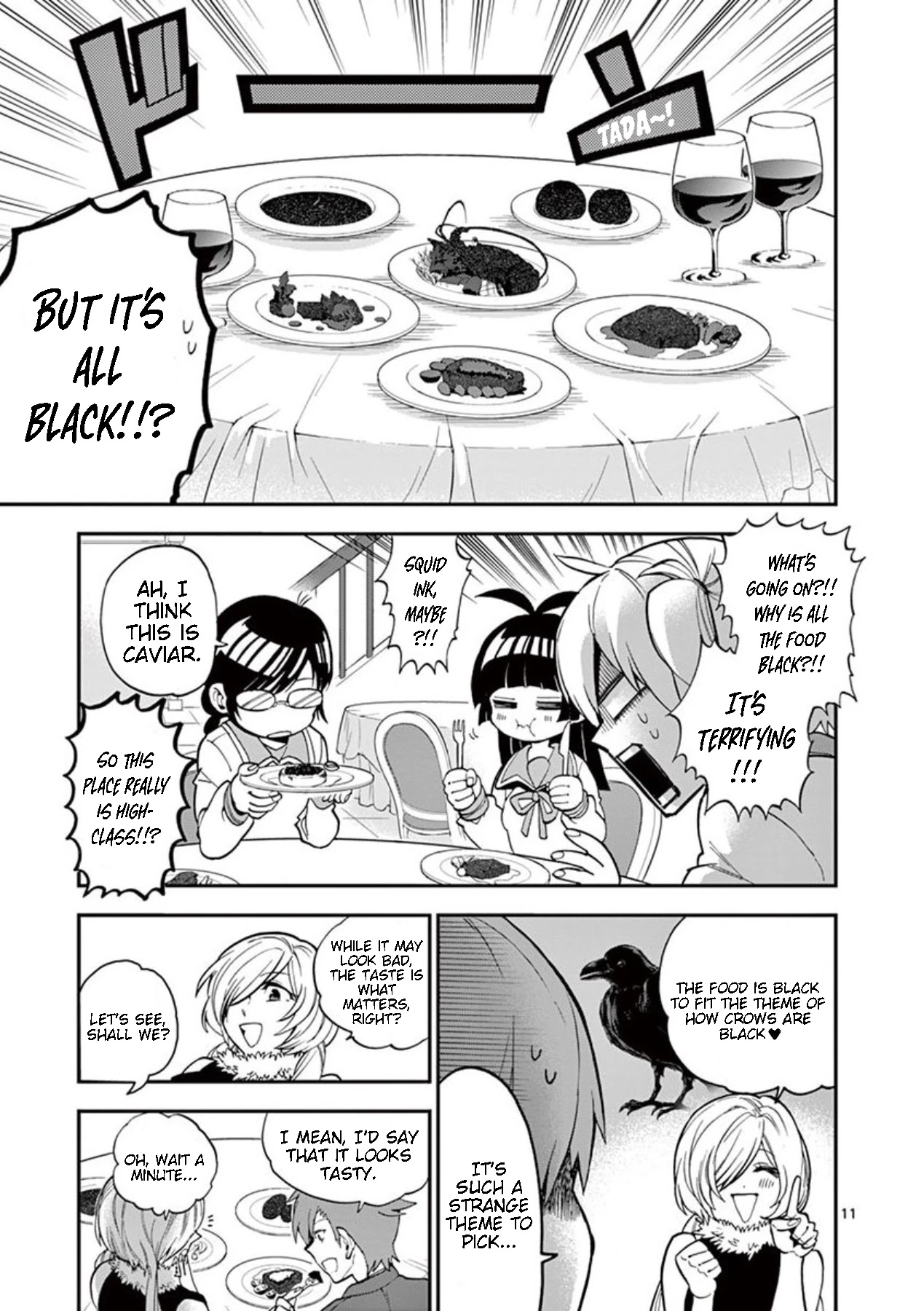 Moukin-chan Chapter 19 page 11 - Chapter 19: 19th Feather: Infiltration Part 2