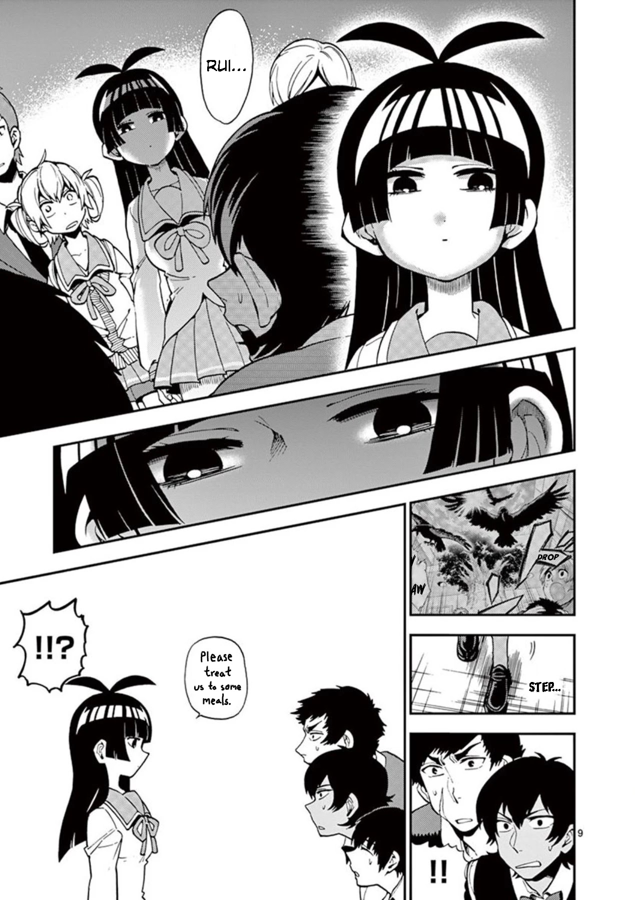 Moukin-chan Chapter 19 page 9 - Chapter 19: 19th Feather: Infiltration Part 2