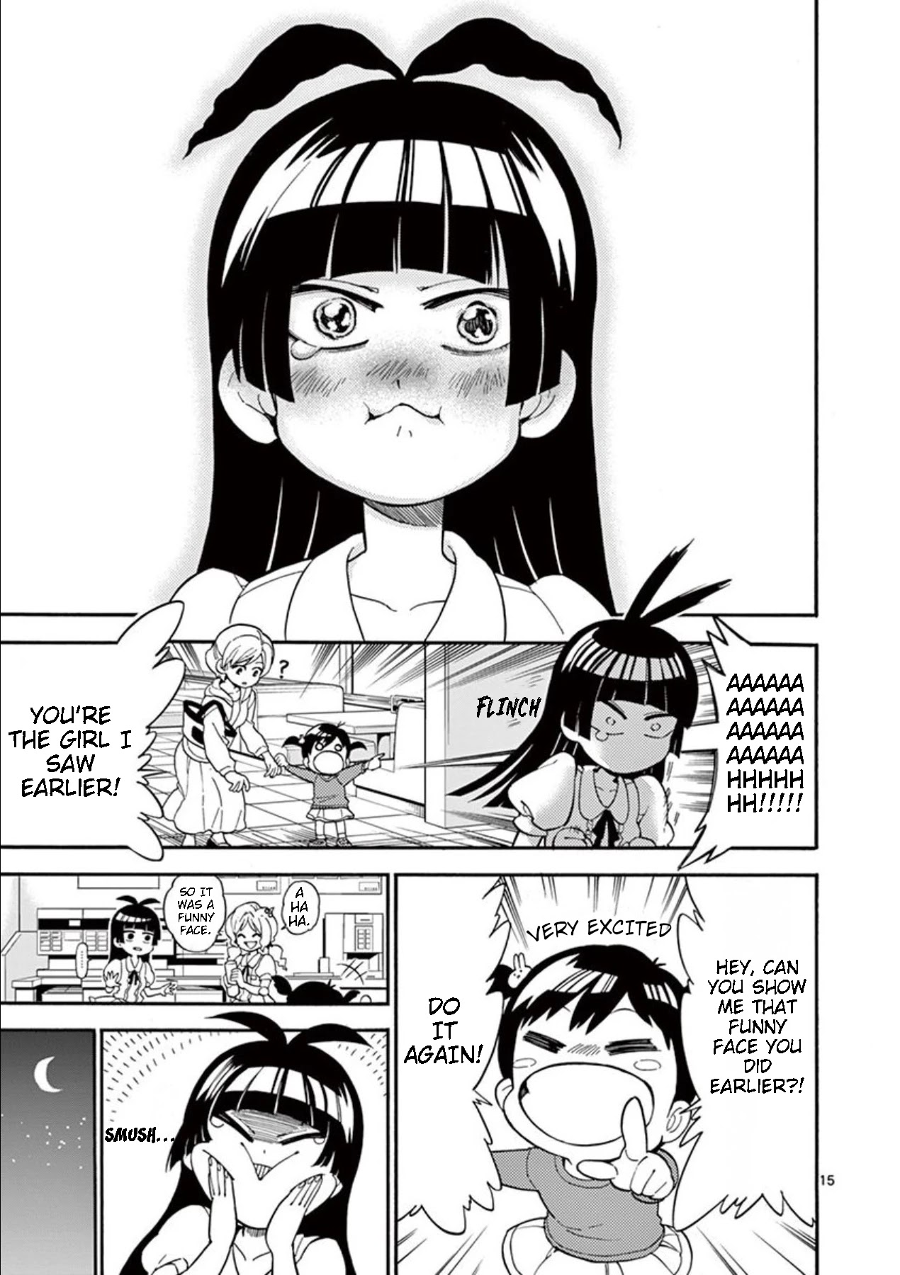 Moukin-chan Chapter 2 page 14 - Chapter 2: 2nd Feather: Smile