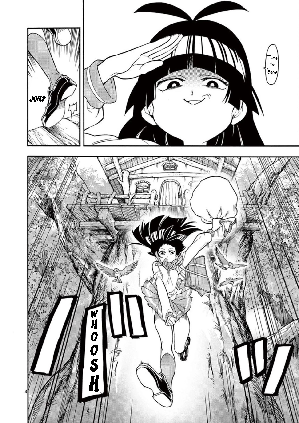 Moukin-chan Chapter 2 page 3 - Chapter 2: 2nd Feather: Smile