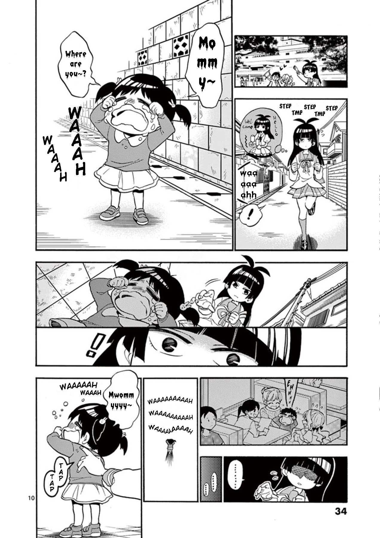 Moukin-chan Chapter 2 page 9 - Chapter 2: 2nd Feather: Smile
