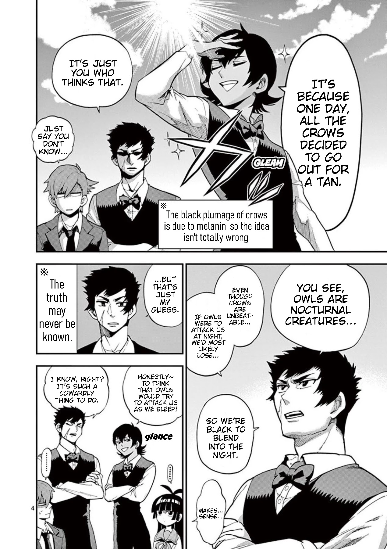 Moukin-chan Chapter 20 page 4 - Chapter 20: 20th Feather: Lost in the Crowd