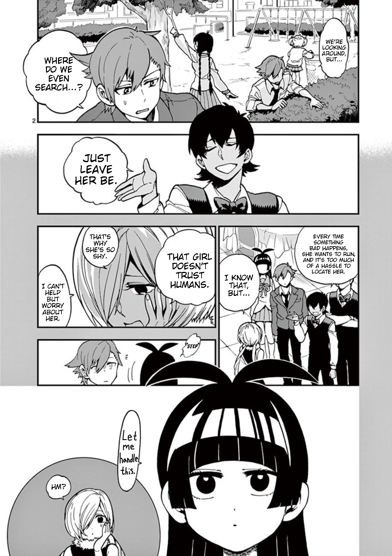 Moukin-chan Chapter 21 page 2 - Chapter 21: 21st Feather: Momo the Crow