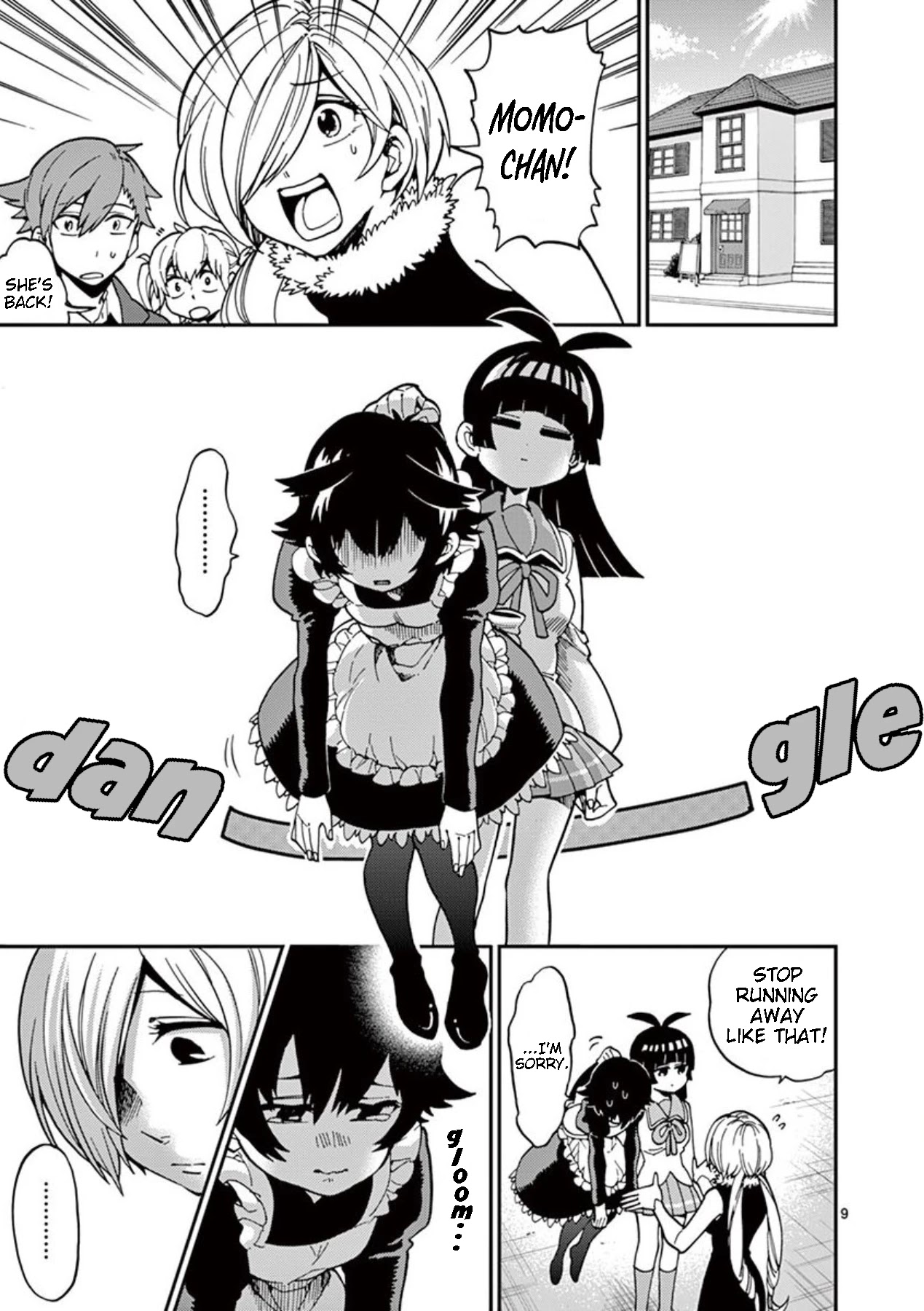 Moukin-chan Chapter 21 page 9 - Chapter 21: 21st Feather: Momo the Crow