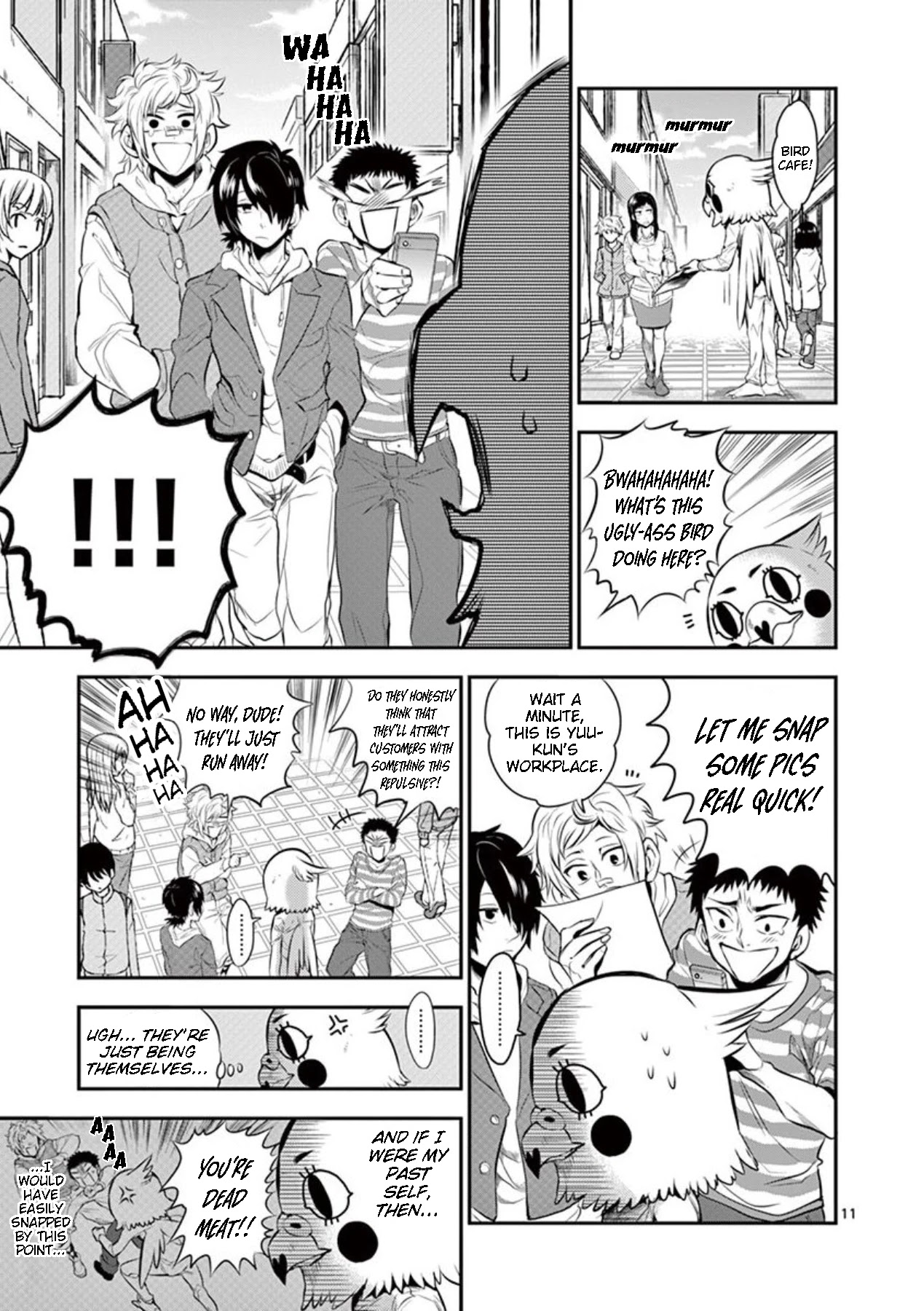 Moukin-chan Chapter 22 page 11 - Chapter 22: 22nd Feather: Kotori-kun's Job