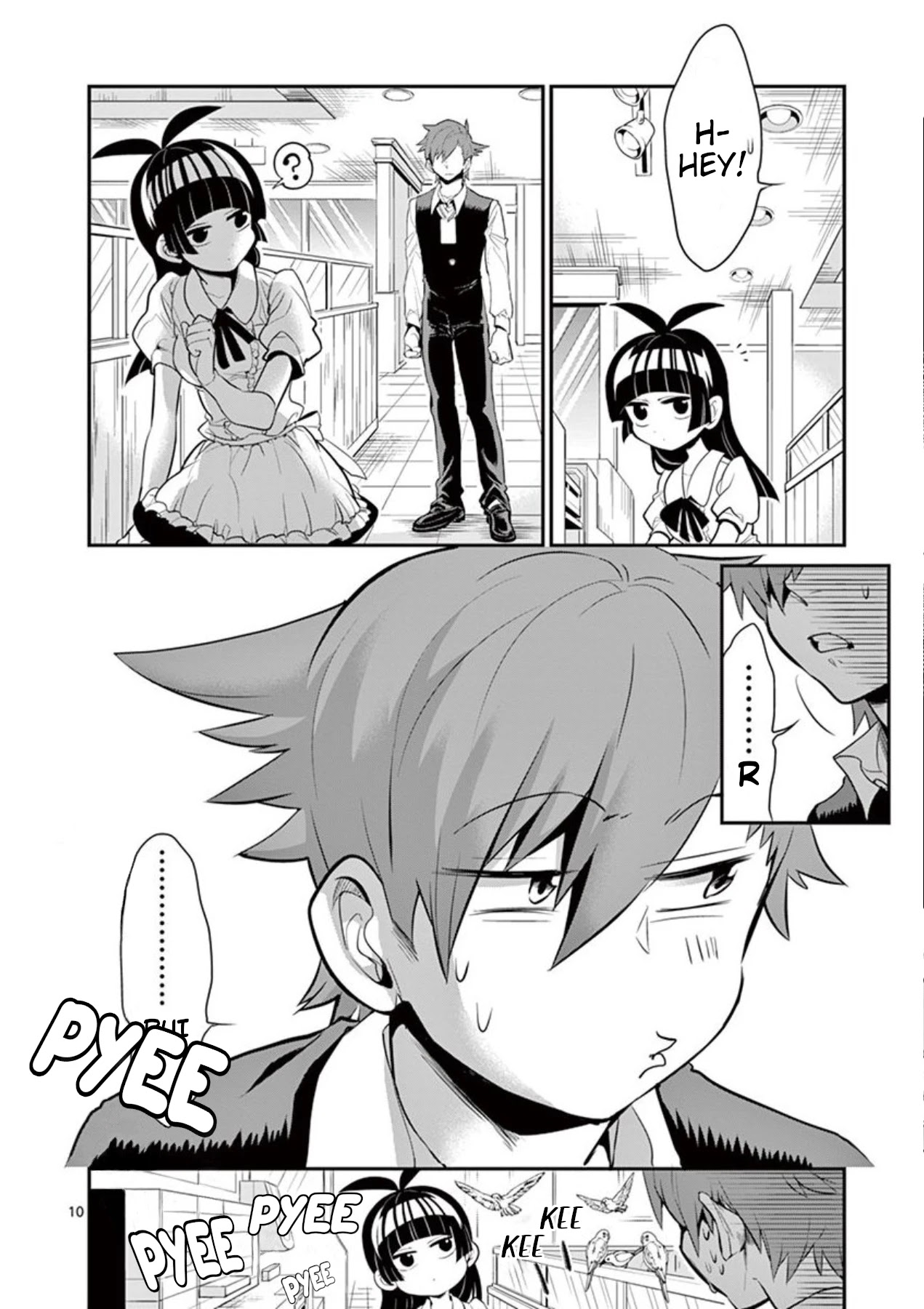 Moukin-chan Chapter 23 page 10 - Chapter 23: 23rd Feather: Romance...?