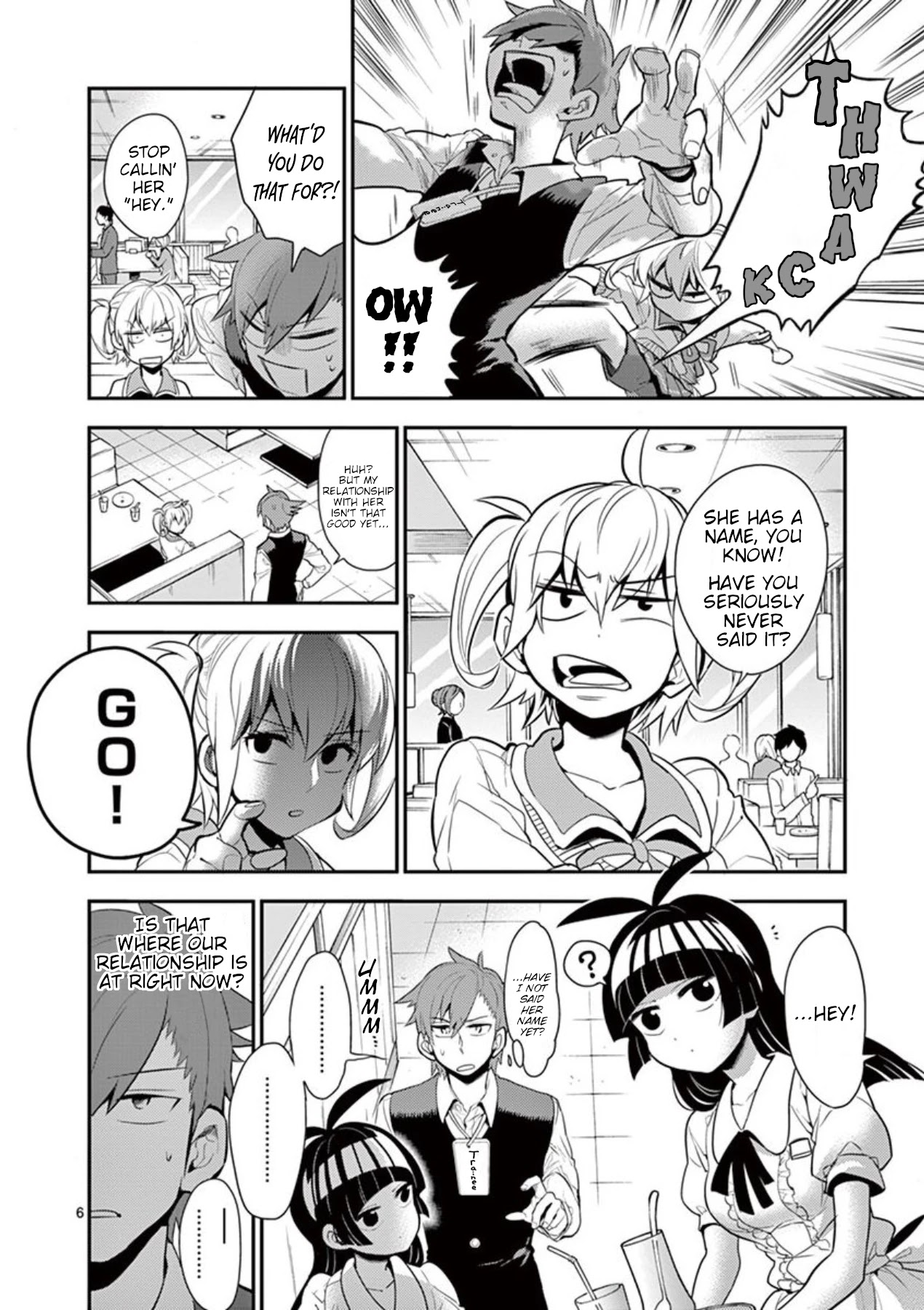Moukin-chan Chapter 23 page 6 - Chapter 23: 23rd Feather: Romance...?