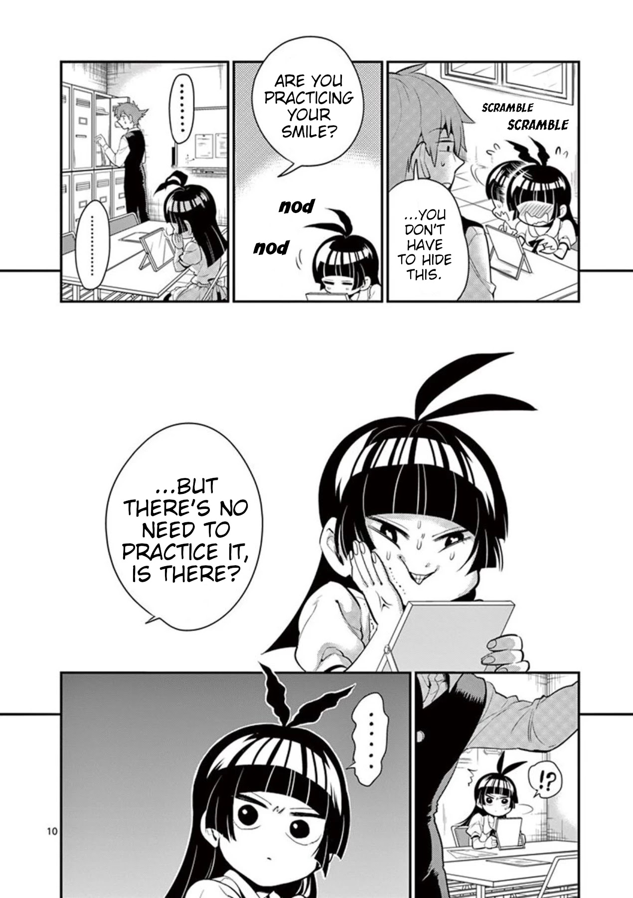 Moukin-chan Chapter 24 page 10 - Chapter 24: 24th Feather: Peachy Love