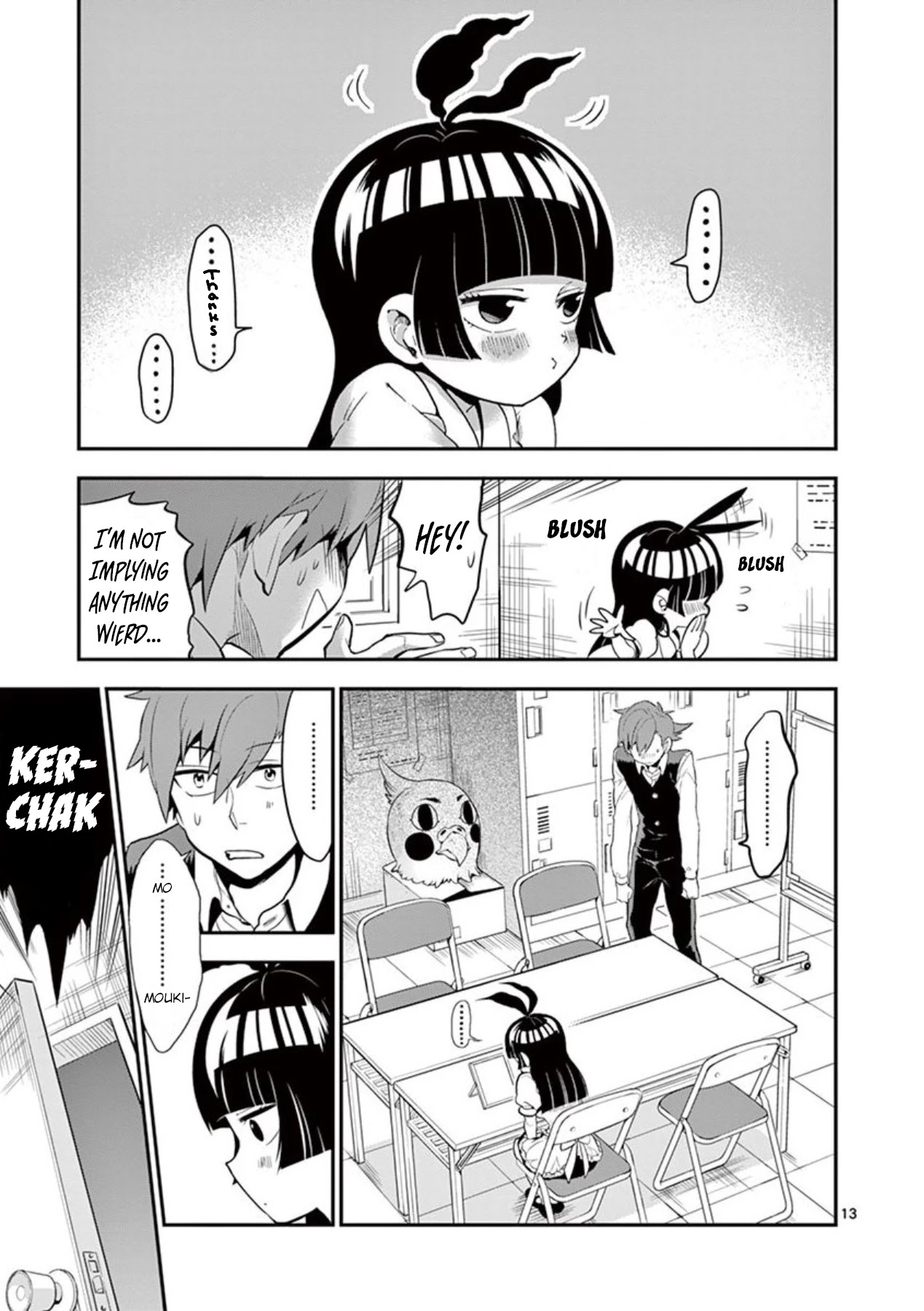 Moukin-chan Chapter 24 page 13 - Chapter 24: 24th Feather: Peachy Love