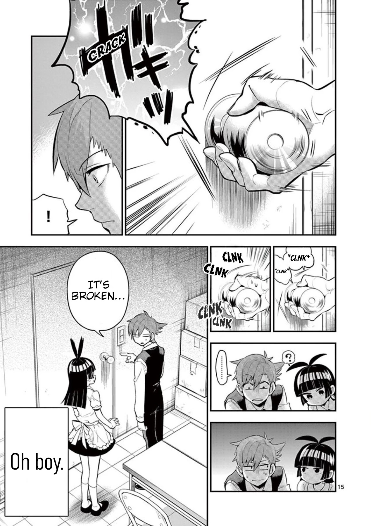 Moukin-chan Chapter 24 page 15 - Chapter 24: 24th Feather: Peachy Love