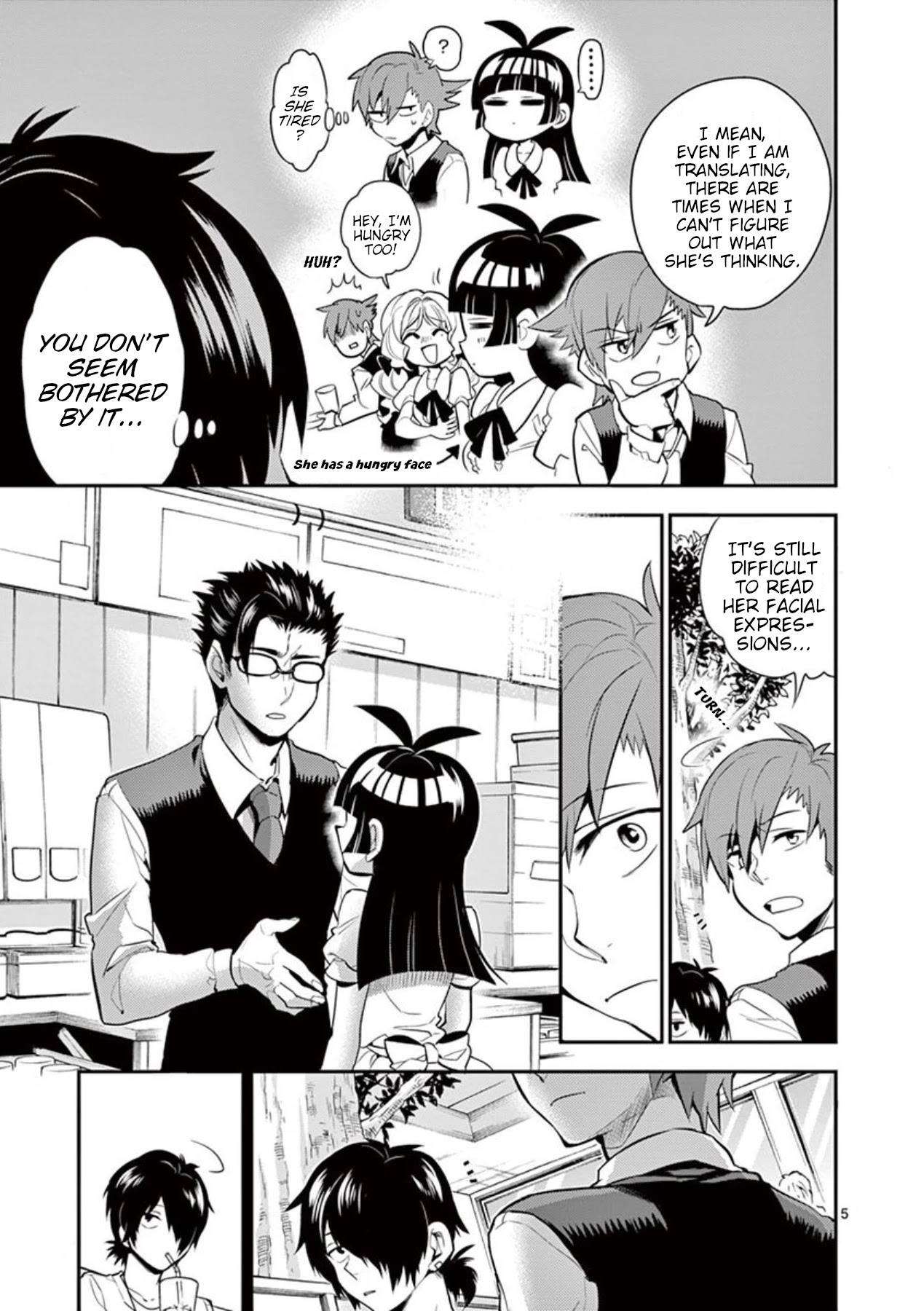 Moukin-chan Chapter 24 page 5 - Chapter 24: 24th Feather: Peachy Love