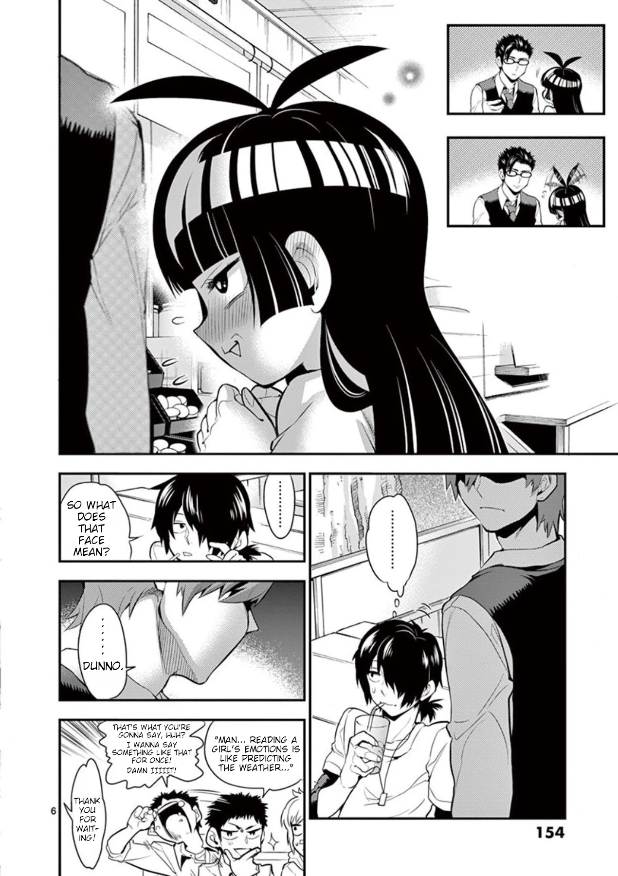 Moukin-chan Chapter 24 page 6 - Chapter 24: 24th Feather: Peachy Love