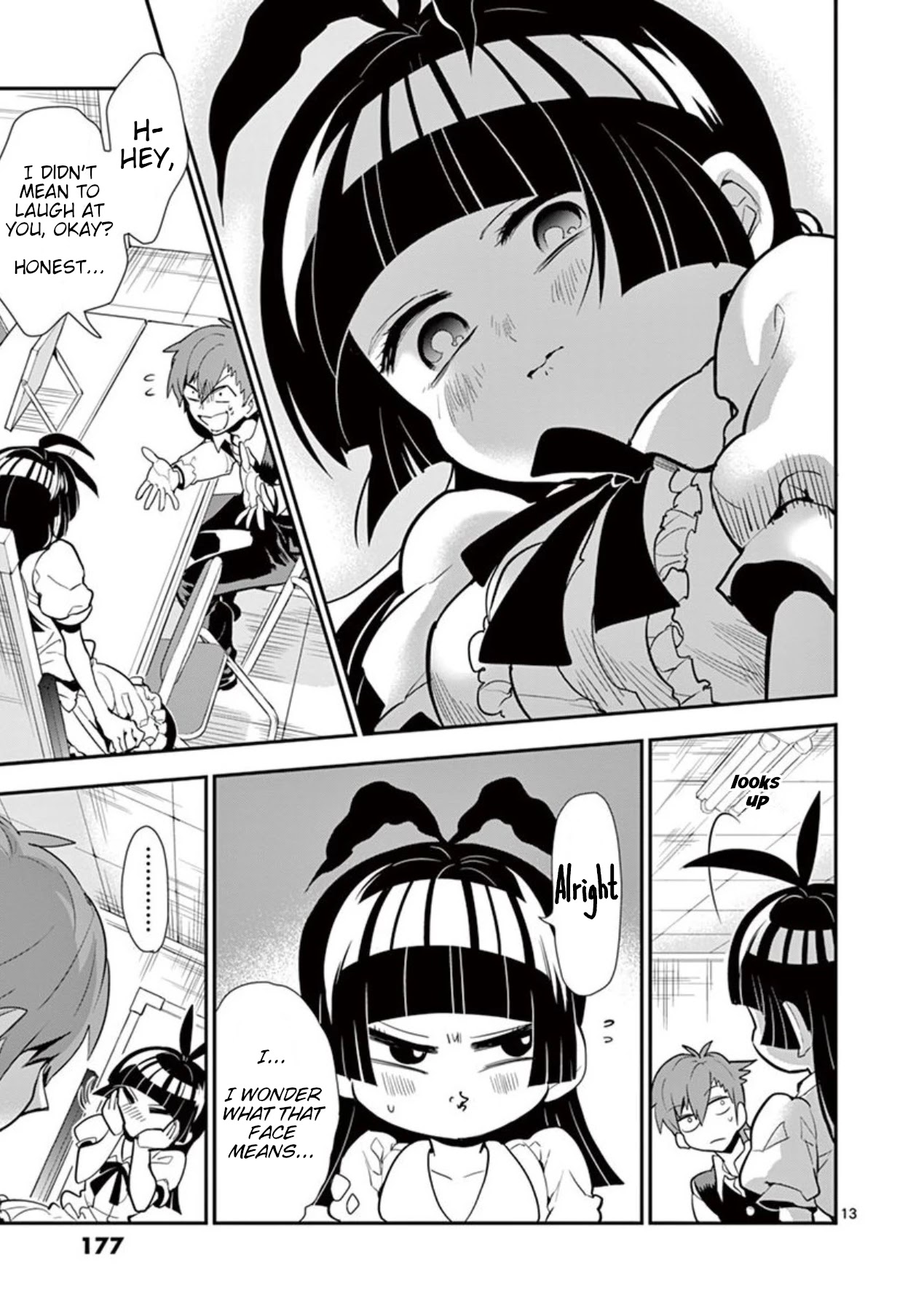 Moukin-chan Chapter 25 page 13 - Chapter 25: 25th Feather: Two Smiles