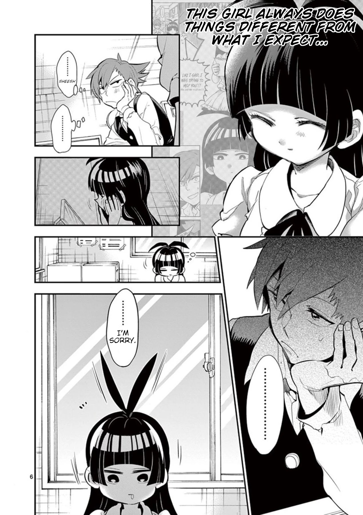 Moukin-chan Chapter 25 page 6 - Chapter 25: 25th Feather: Two Smiles