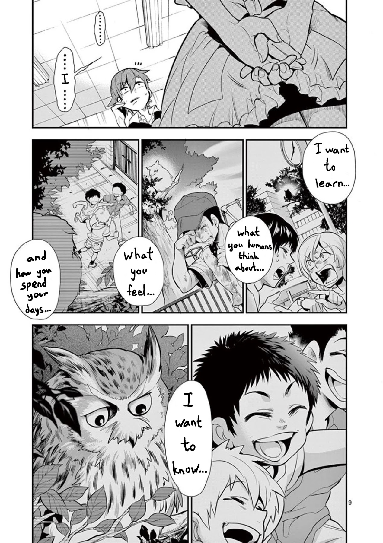 Moukin-chan Chapter 26 page 13 - Chapter 26: 26th Feather: True Form