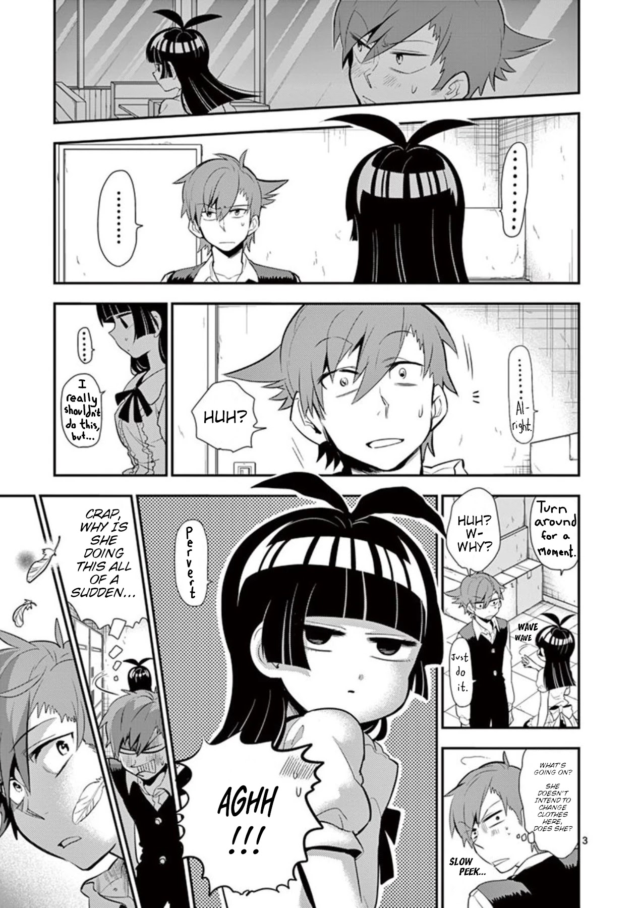 Moukin-chan Chapter 26 page 8 - Chapter 26: 26th Feather: True Form