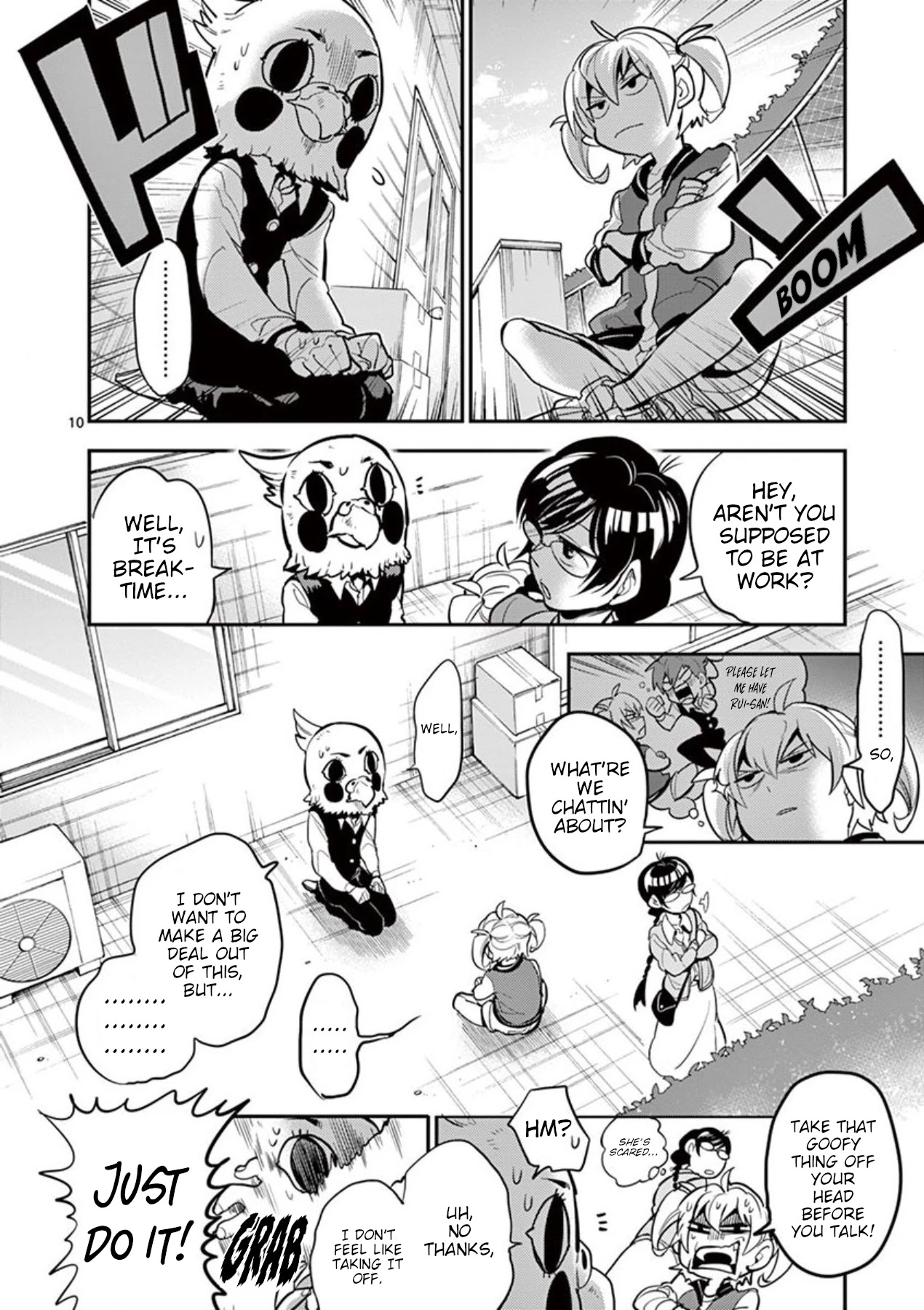 Moukin-chan Chapter 27 page 10 - Chapter 27: 27th Feather: Lost