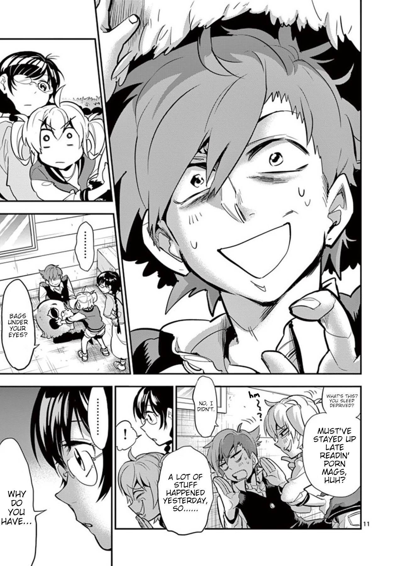 Moukin-chan Chapter 27 page 11 - Chapter 27: 27th Feather: Lost