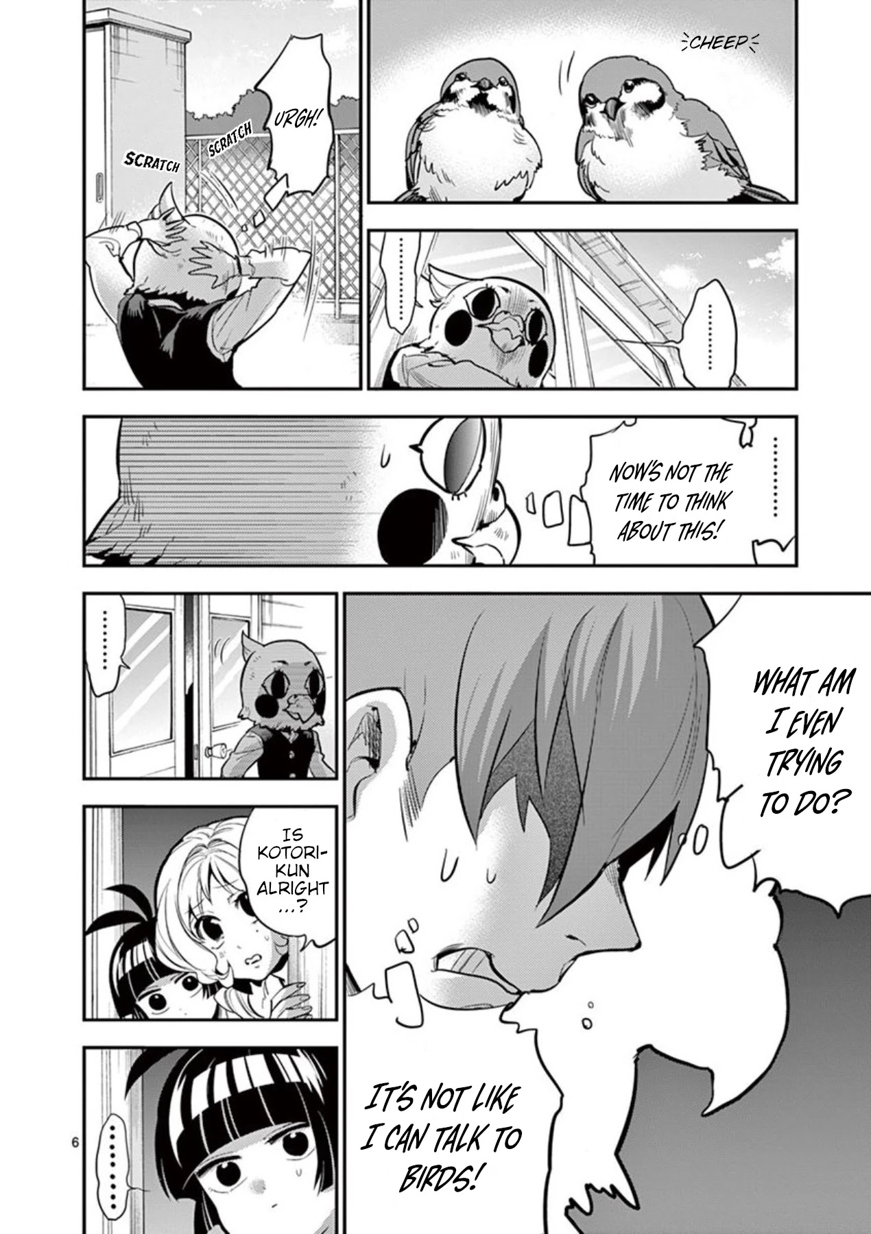 Moukin-chan Chapter 27 page 6 - Chapter 27: 27th Feather: Lost