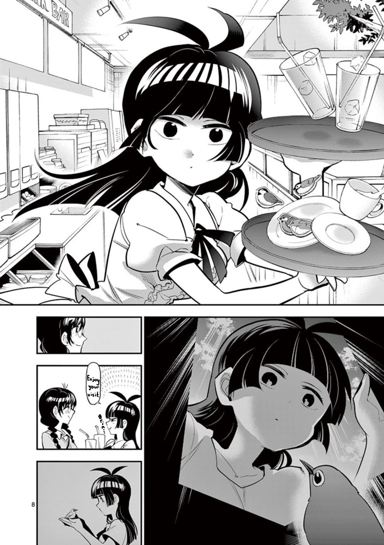 Moukin-chan Chapter 28 page 8 - Chapter 28: 28th Feather: Their Past