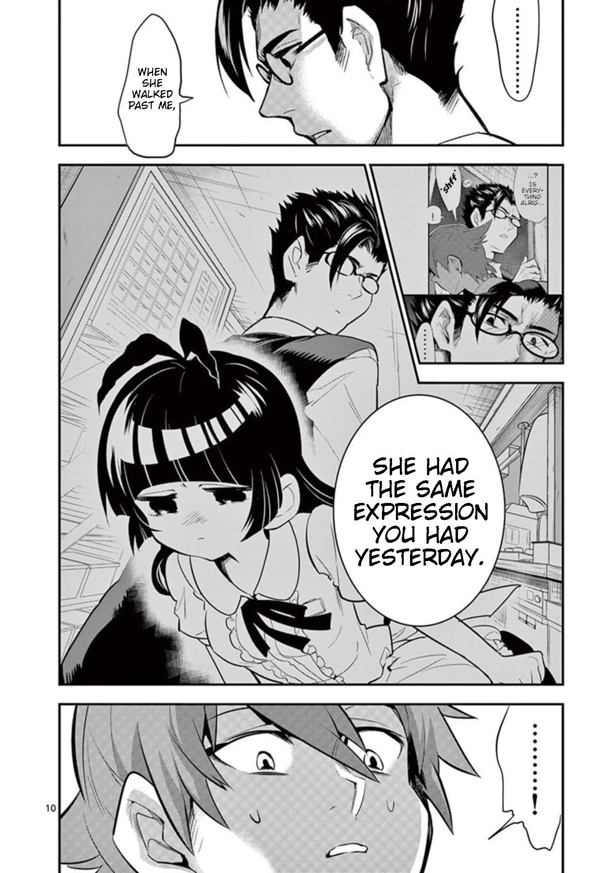 Moukin-chan Chapter 29 page 10 - Chapter 29: 29th Feather: Manager and Kotori-kun