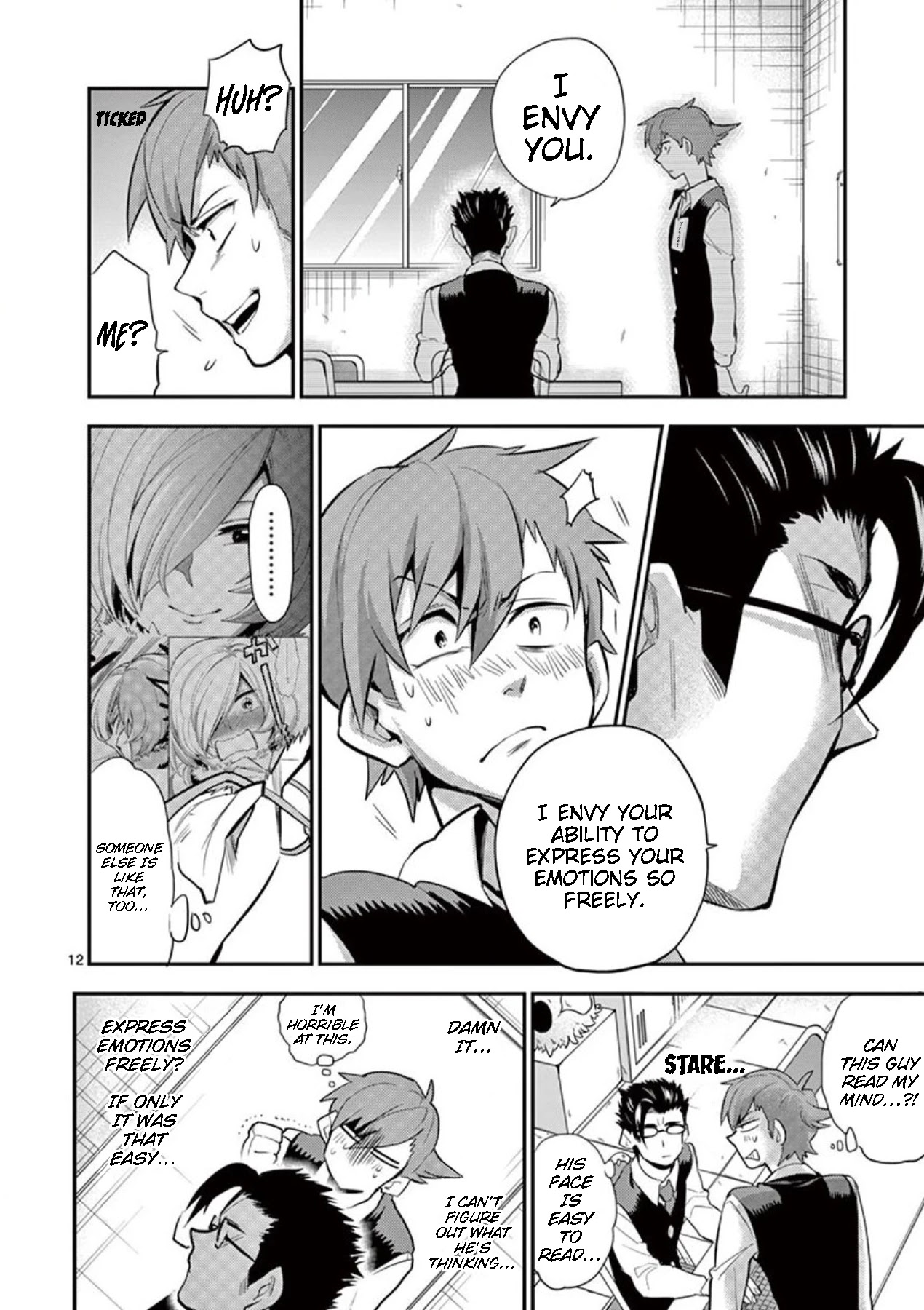 Moukin-chan Chapter 29 page 12 - Chapter 29: 29th Feather: Manager and Kotori-kun
