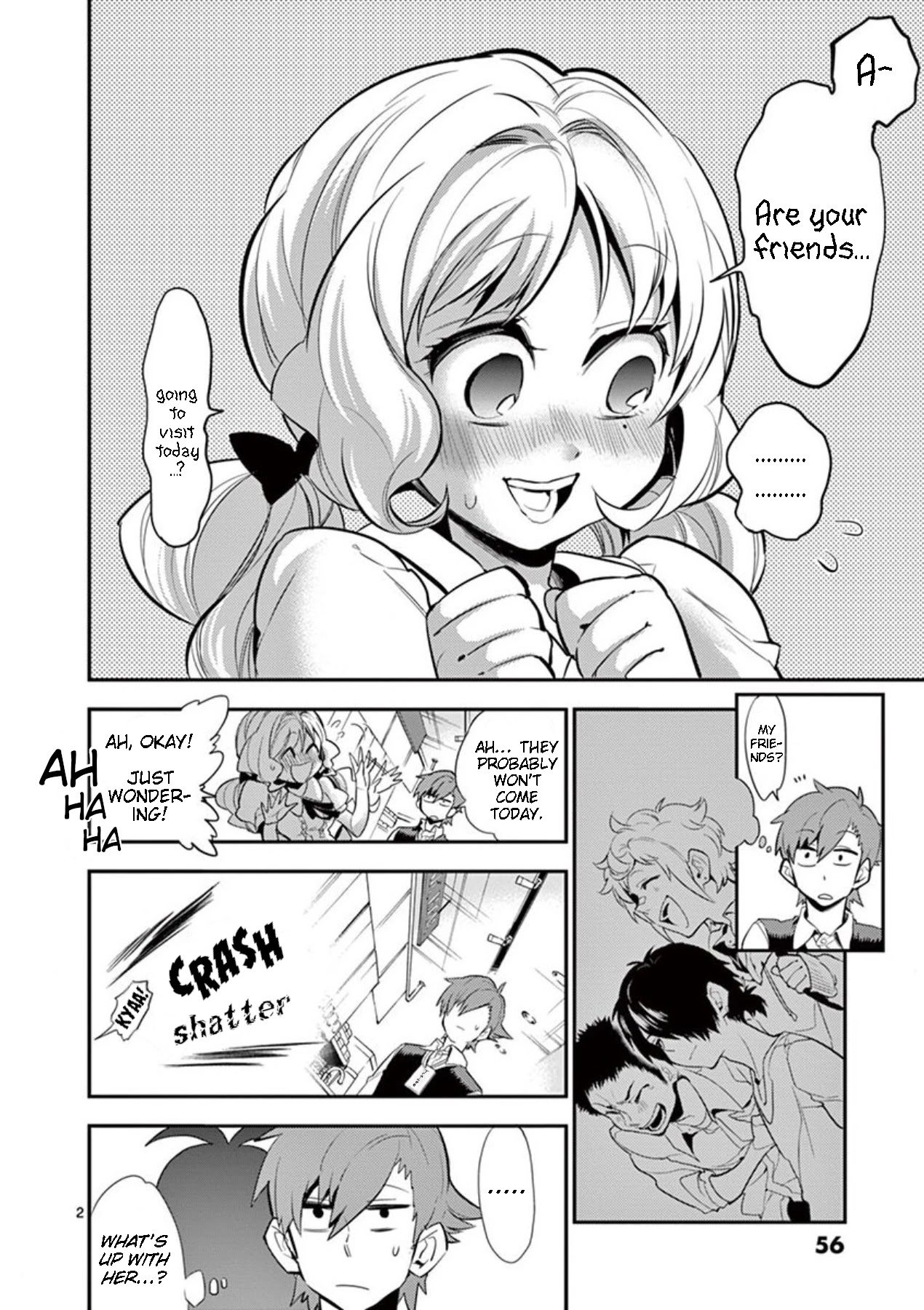 Moukin-chan Chapter 29 page 2 - Chapter 29: 29th Feather: Manager and Kotori-kun