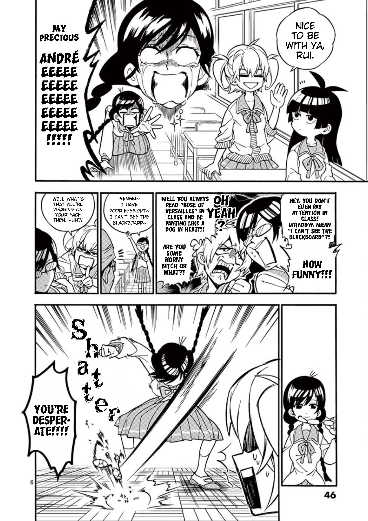 Moukin-chan Chapter 3 page 6 - Chapter 3: 3rd Feather: Friends