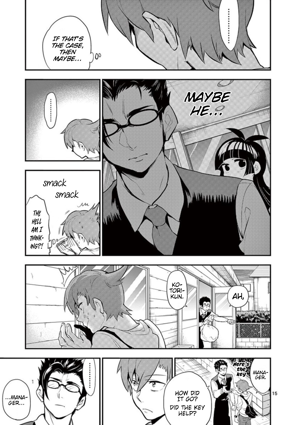 Moukin-chan Chapter 30 page 15 - Chapter 30: 30th Feather: Rainbow