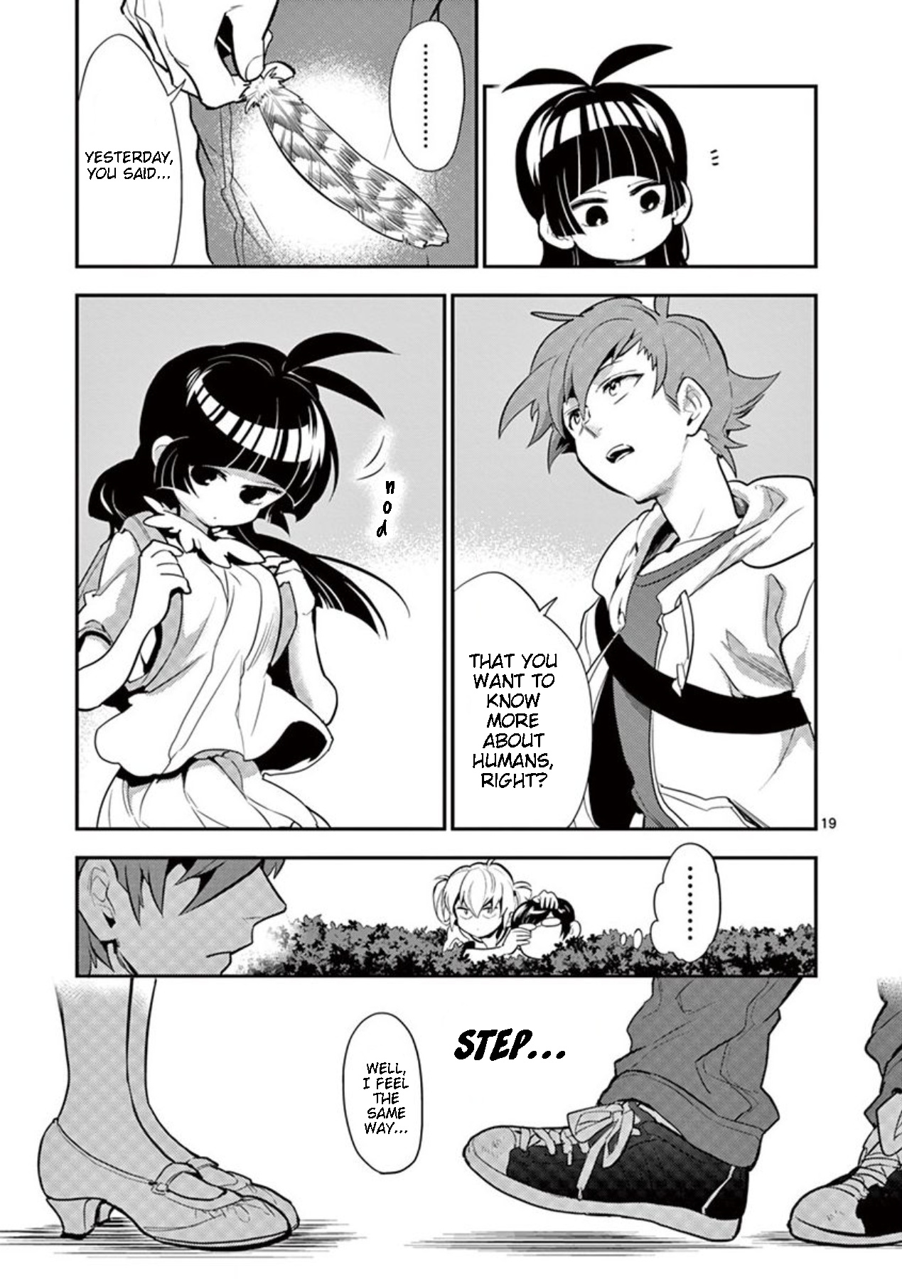 Moukin-chan Chapter 30 page 19 - Chapter 30: 30th Feather: Rainbow