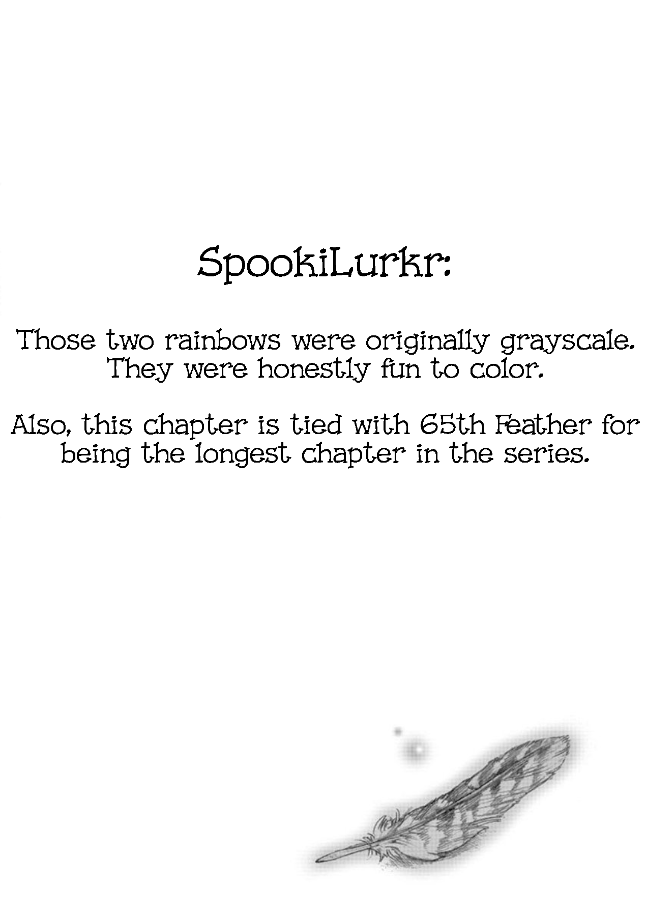 Moukin-chan Chapter 30 page 26 - Chapter 30: 30th Feather: Rainbow