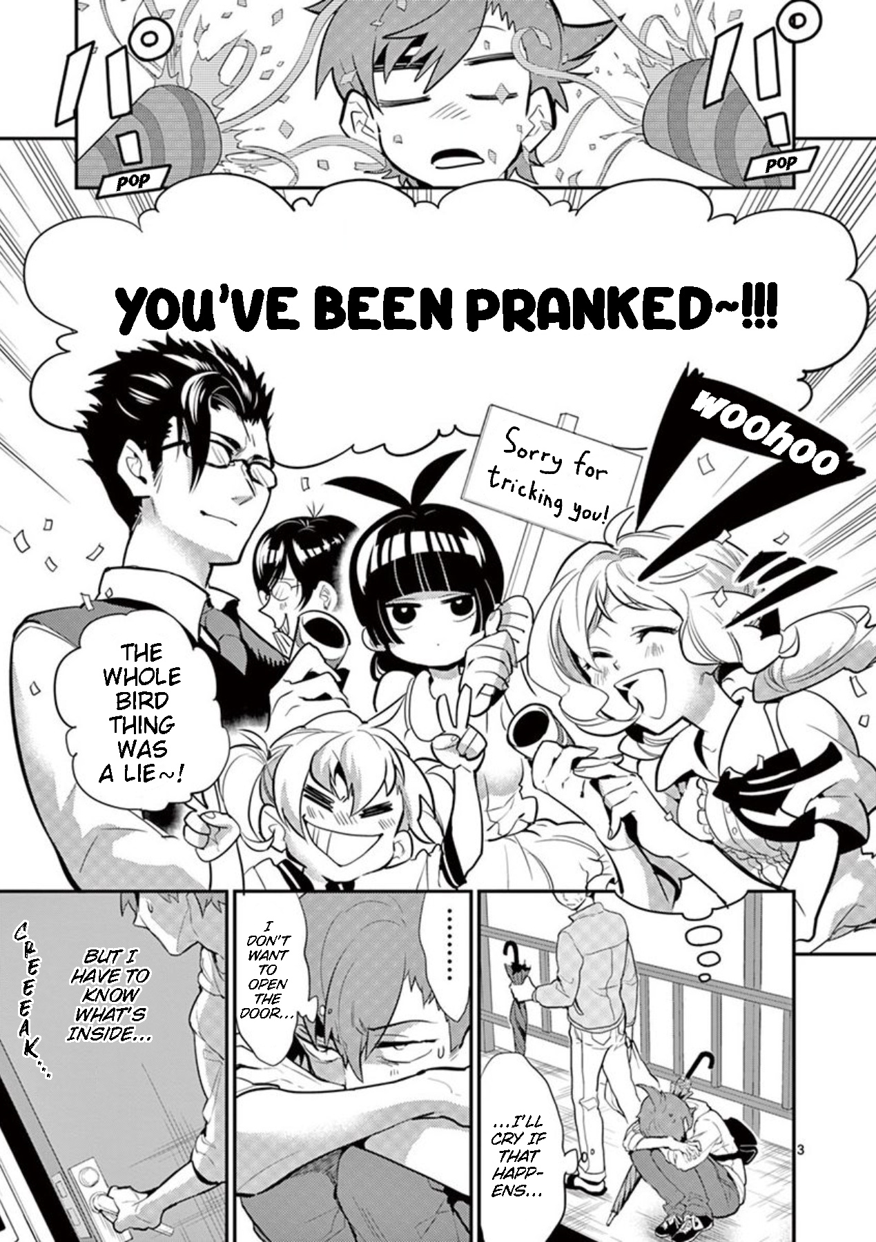 Moukin-chan Chapter 30 page 3 - Chapter 30: 30th Feather: Rainbow