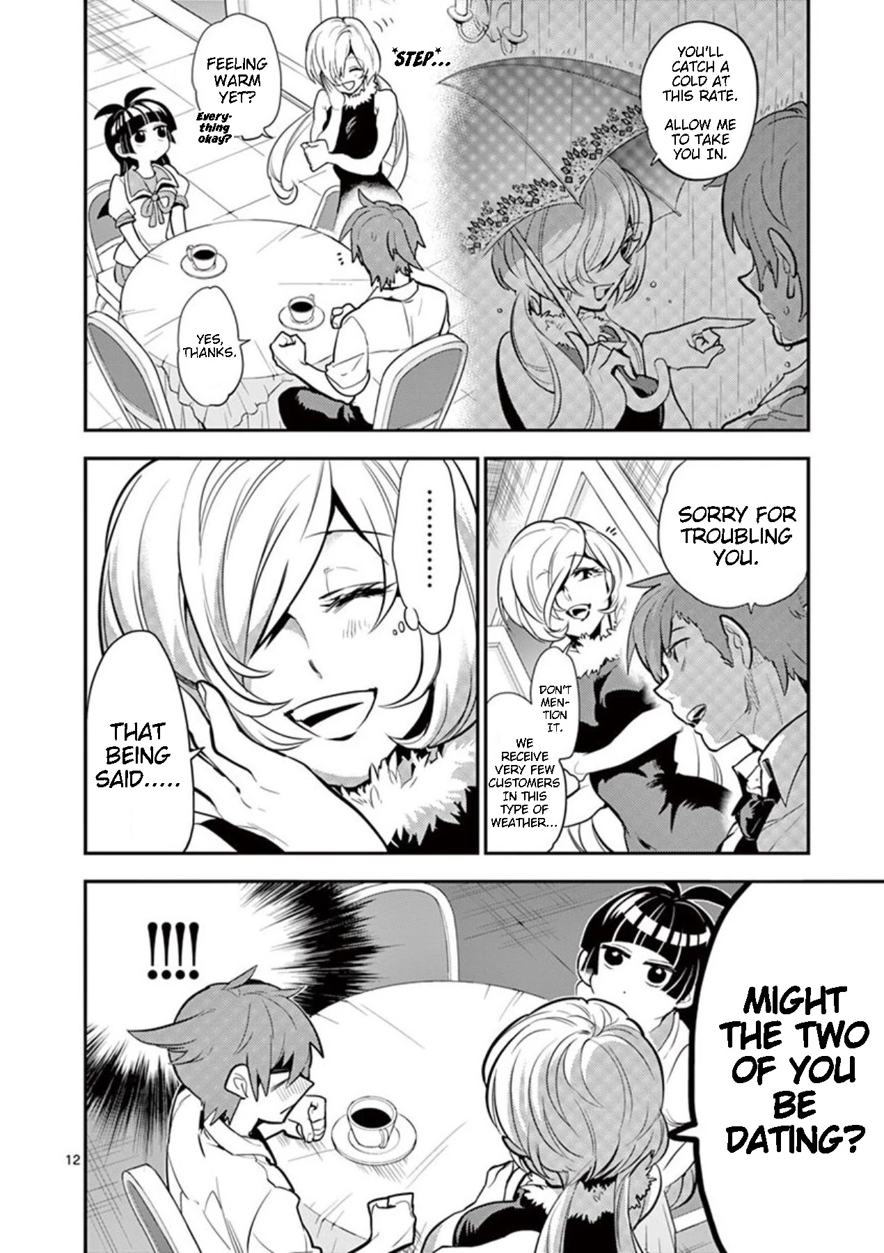Moukin-chan Chapter 31 page 12 - Chapter 31: 31st Feather: Moving Forward