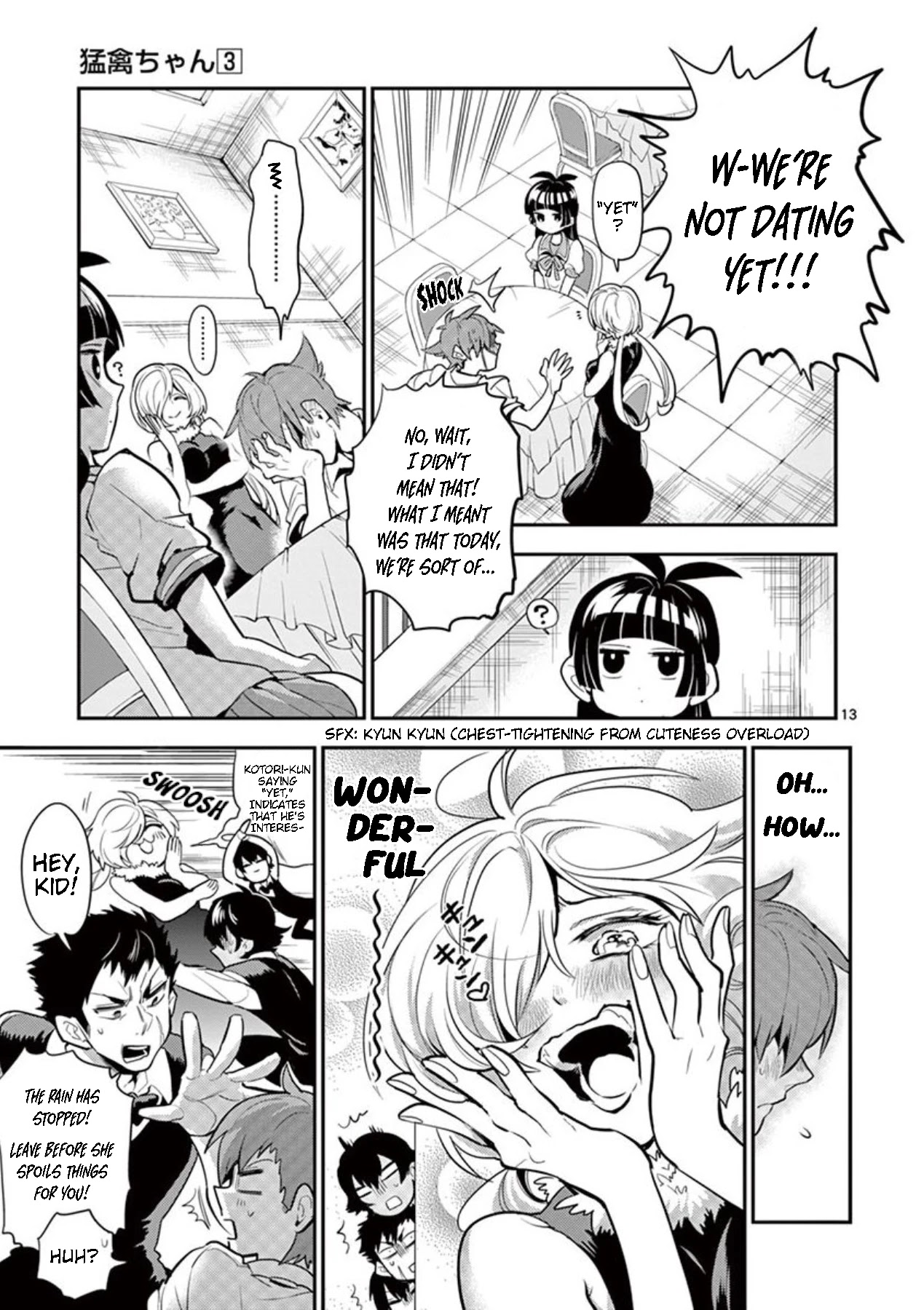 Moukin-chan Chapter 31 page 13 - Chapter 31: 31st Feather: Moving Forward
