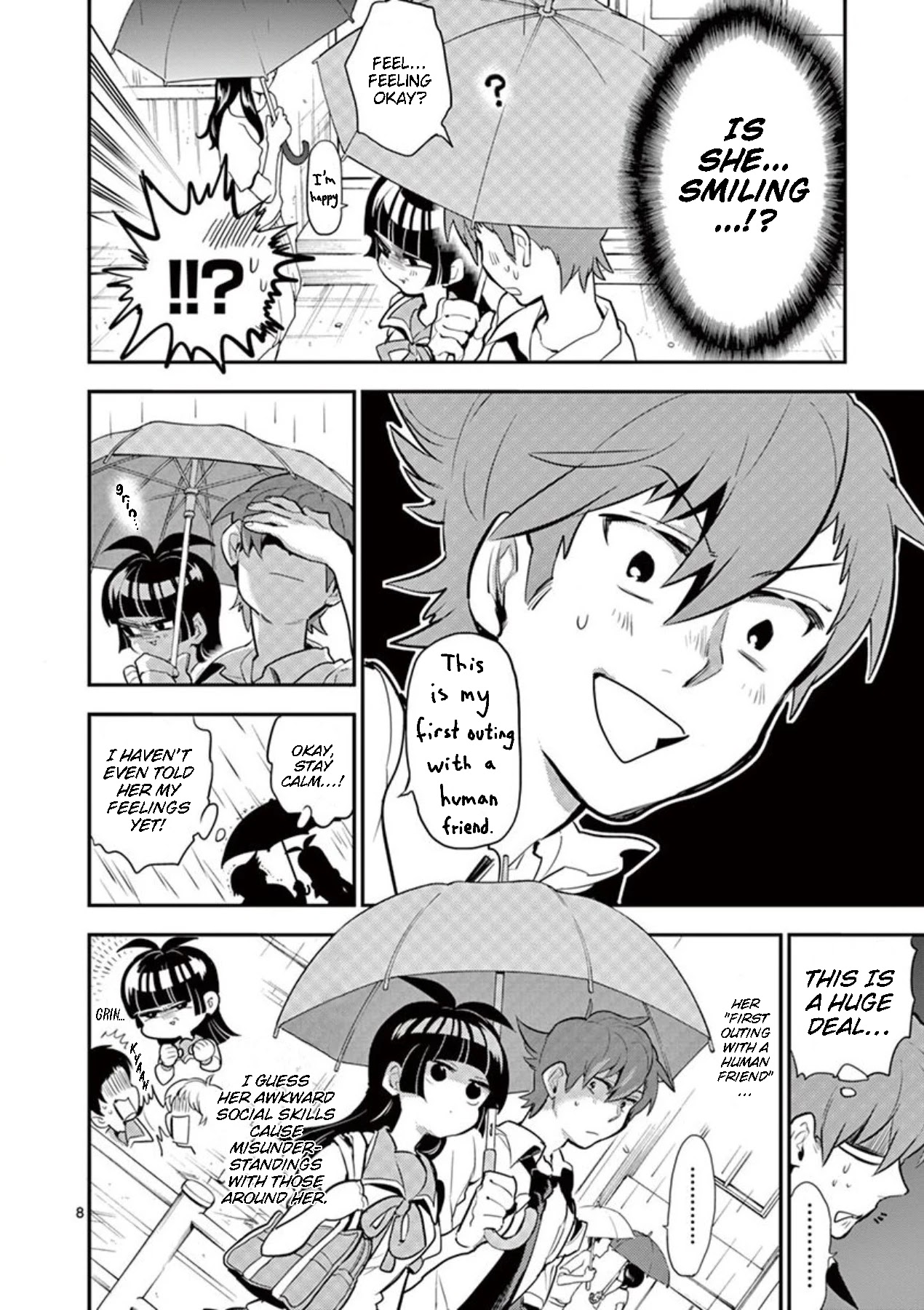 Moukin-chan Chapter 31 page 8 - Chapter 31: 31st Feather: Moving Forward