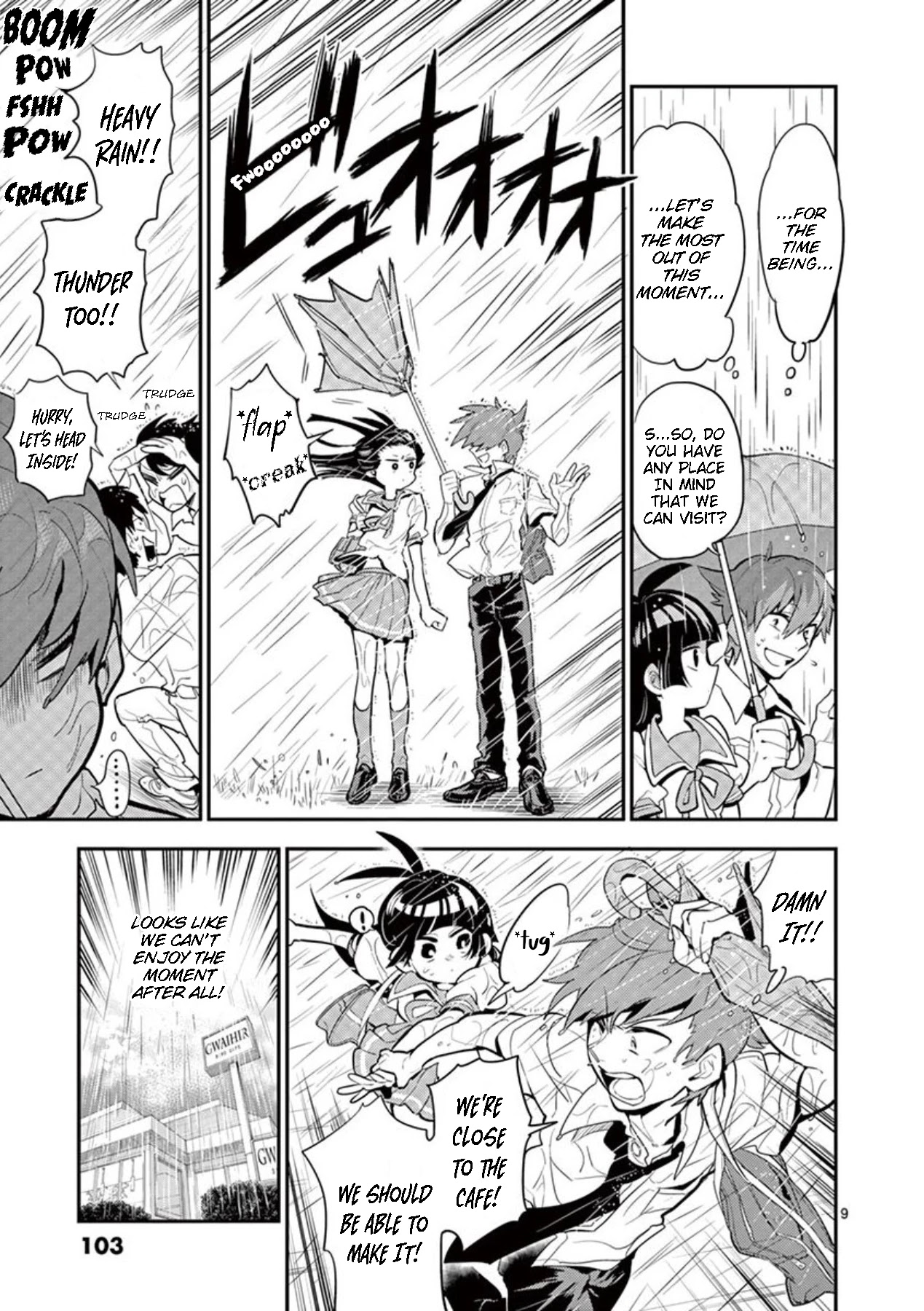Moukin-chan Chapter 31 page 9 - Chapter 31: 31st Feather: Moving Forward